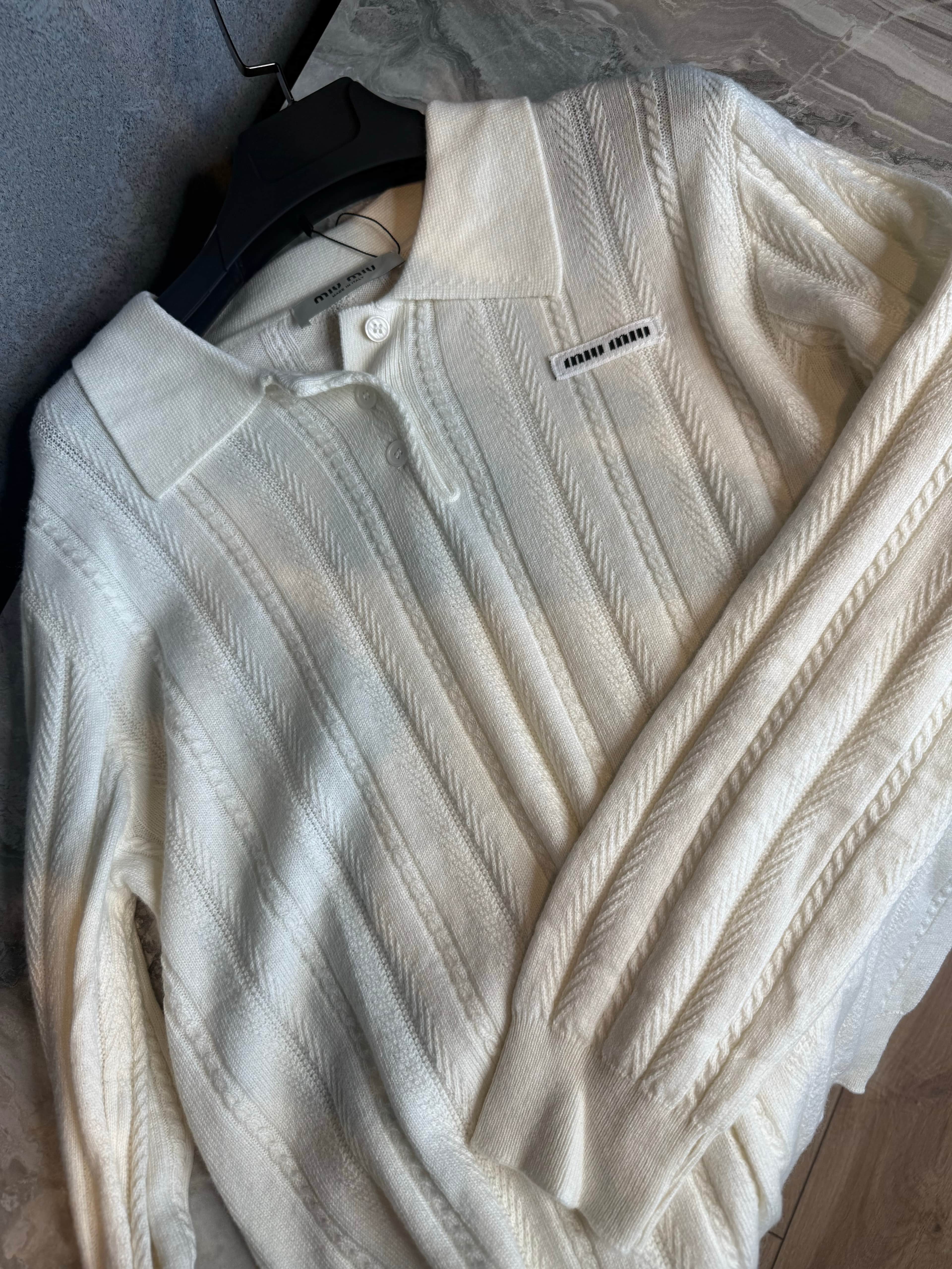 Miu / Ivory Luxe Knit