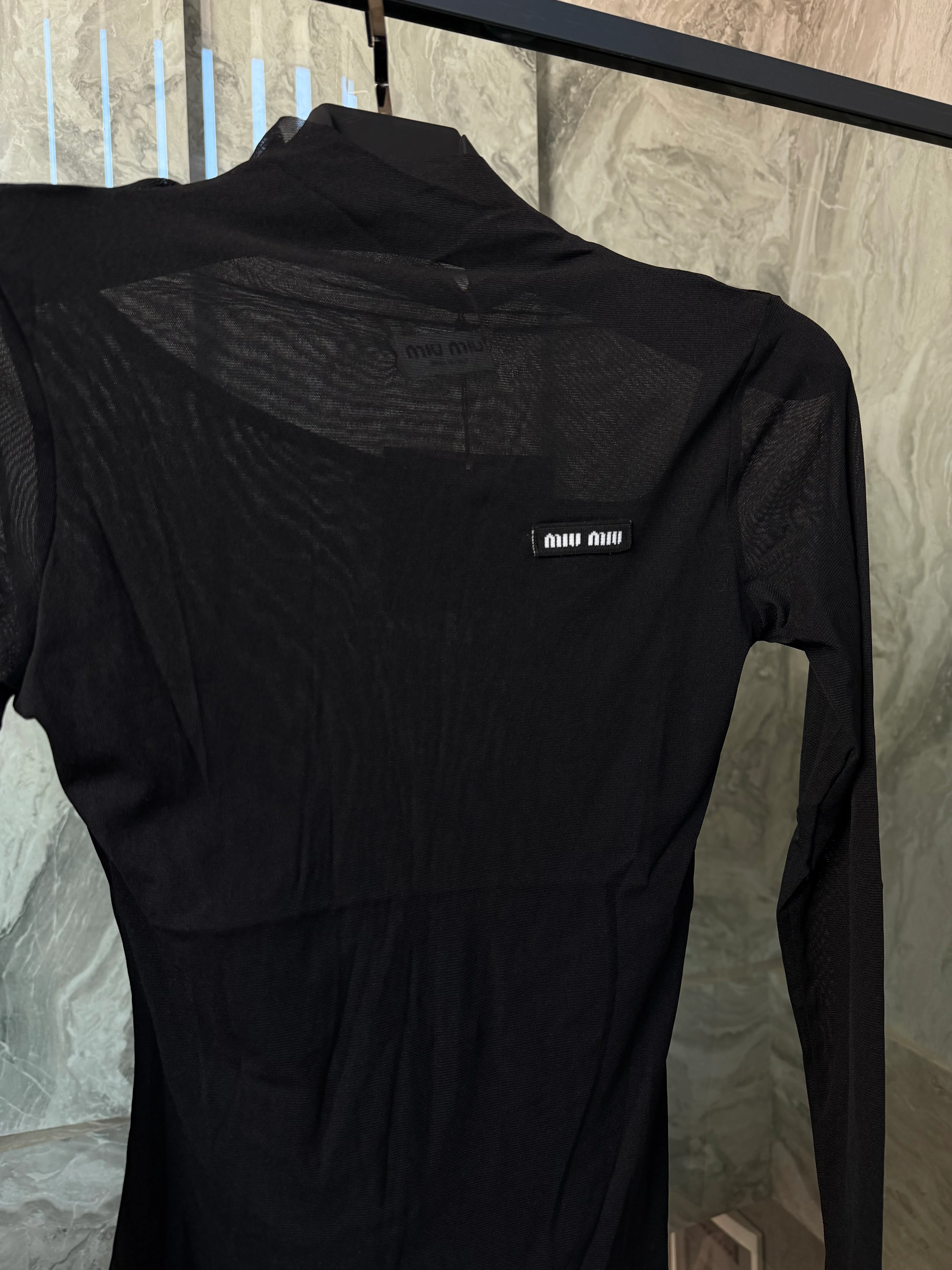 Miu Siyah Sheer Fit İnce 