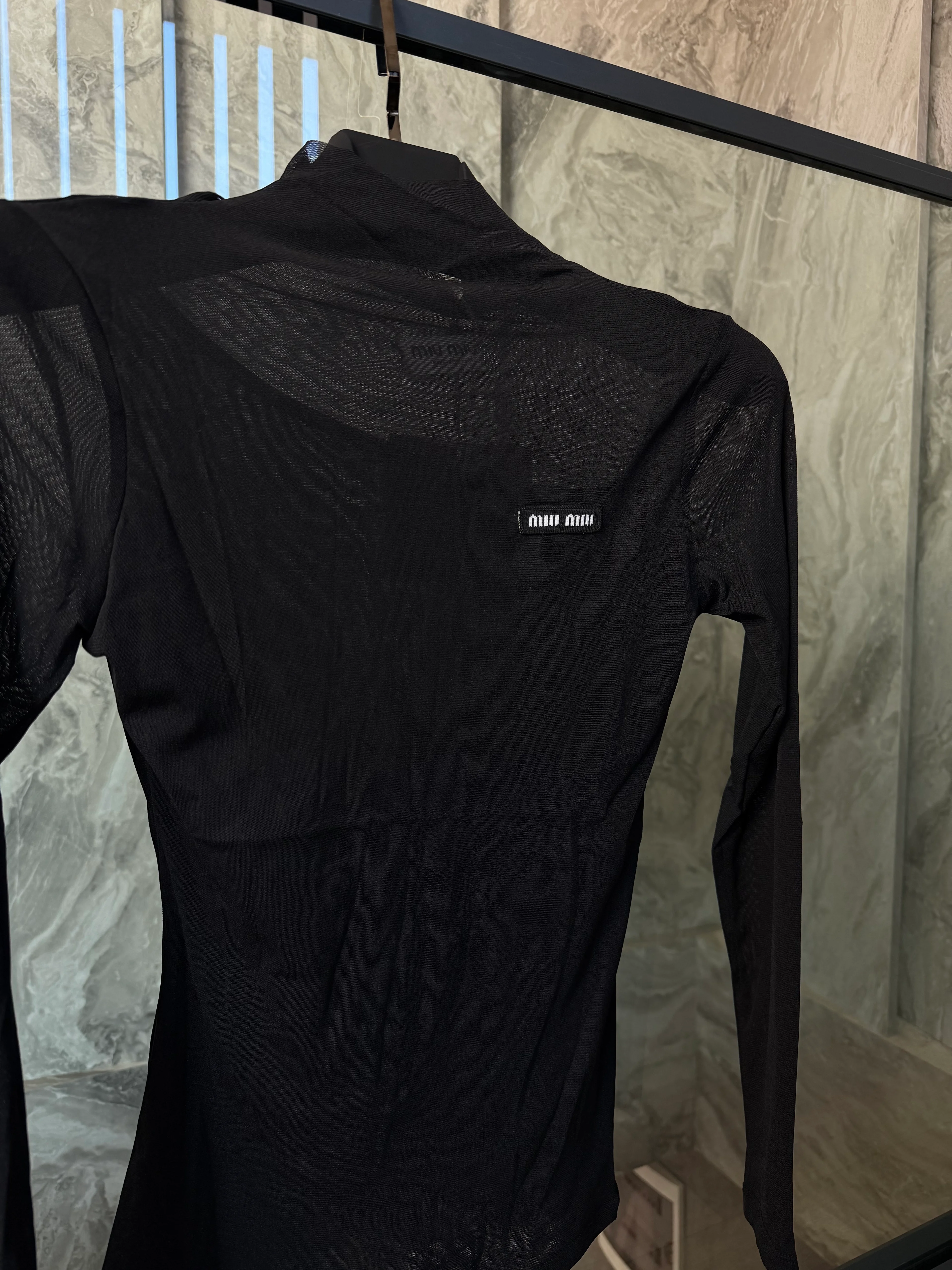 Miu Siyah Sheer Fit İnce 