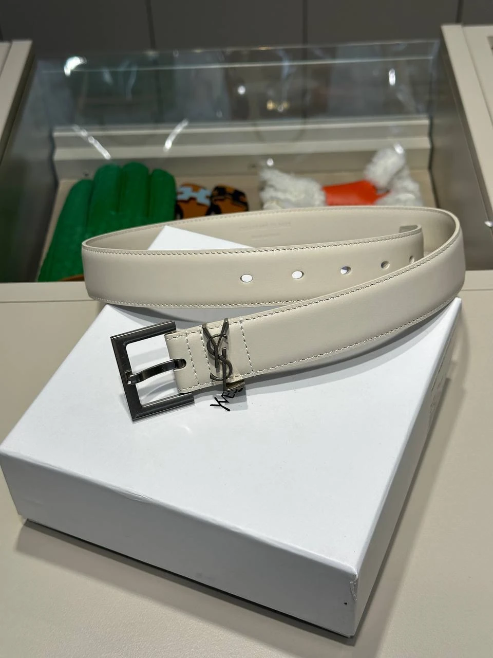 YSL Classic Leather Belt 
