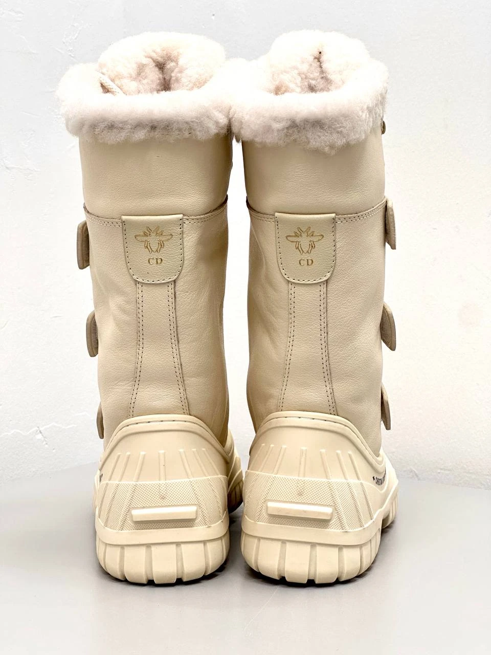 Dior Shearling Snow Boots 