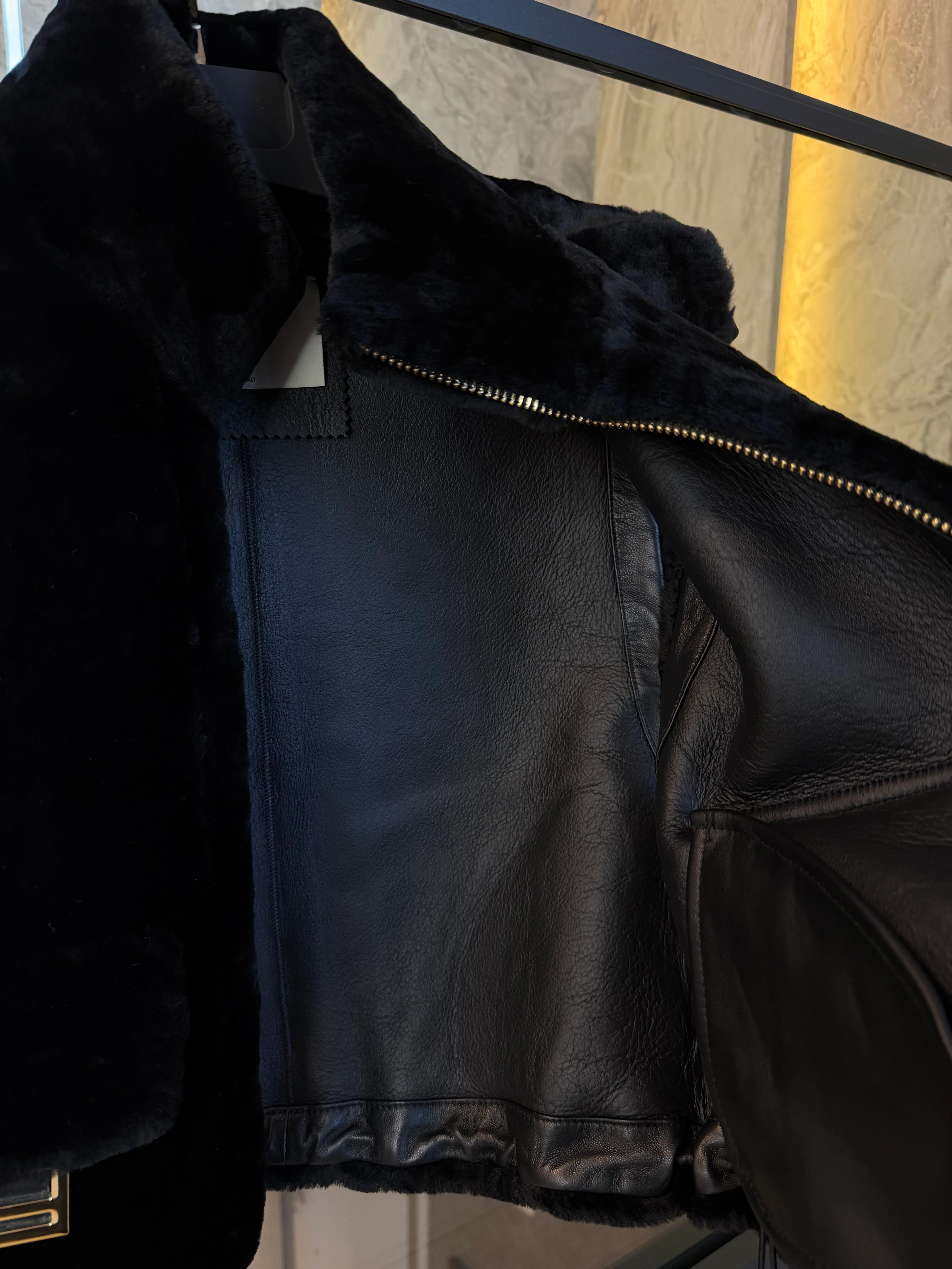 Fendi Shearling Leather-Lined Vest 