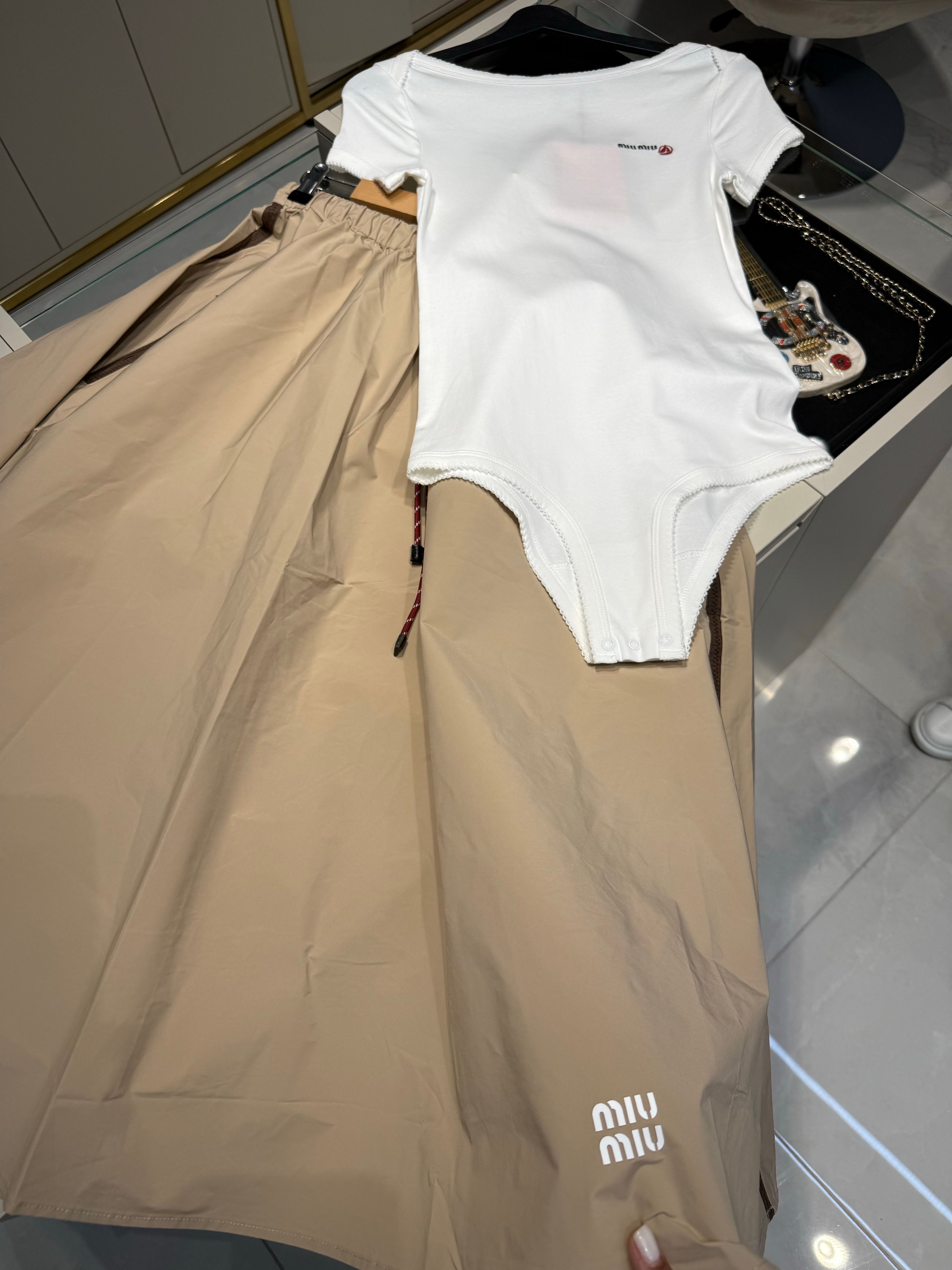 Miu - Softline Etek - Bej