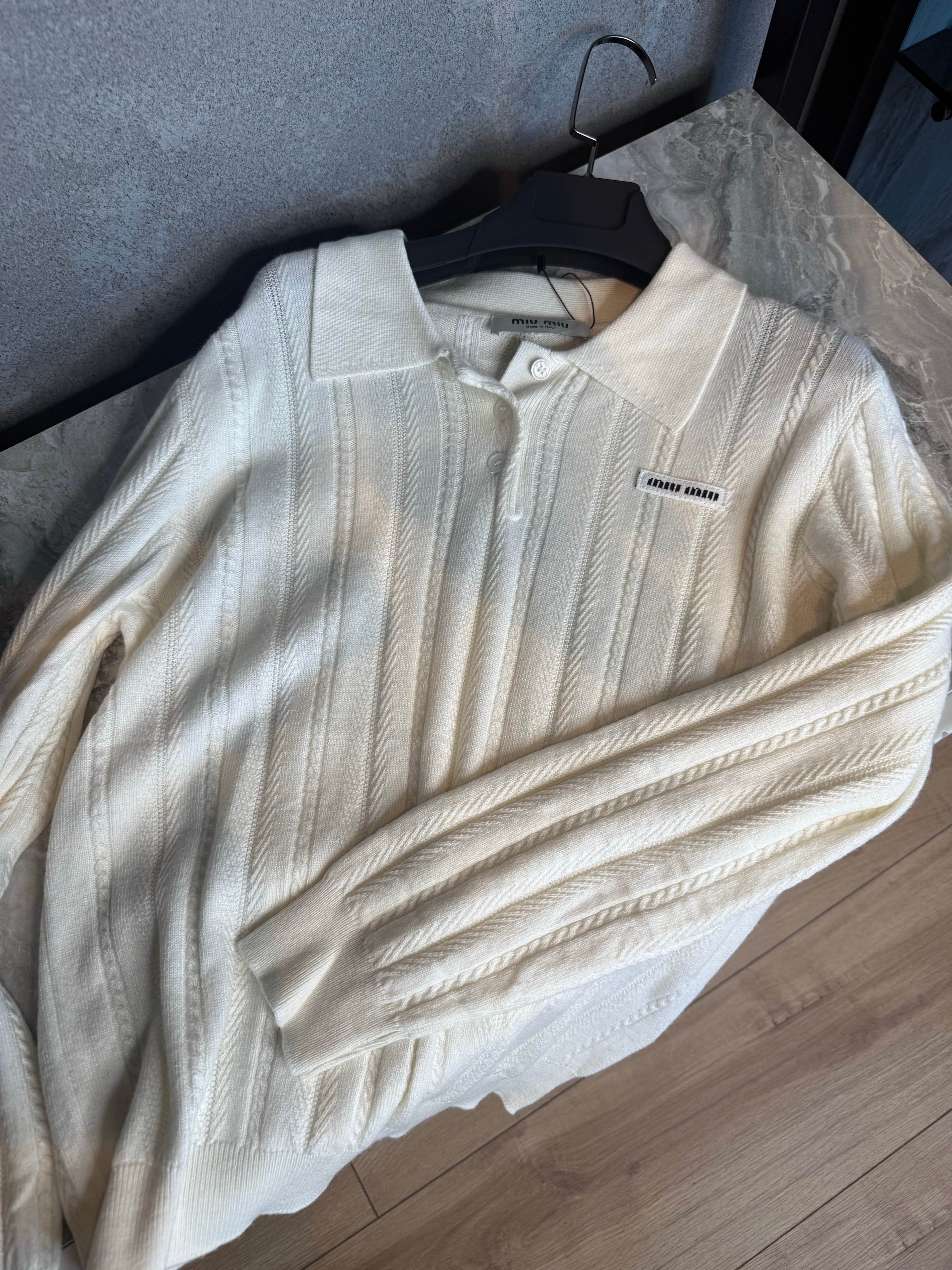 Miu / Ivory Luxe Knit