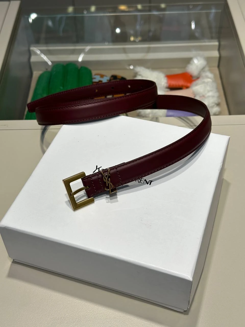 YSL Classic Leather Belt 