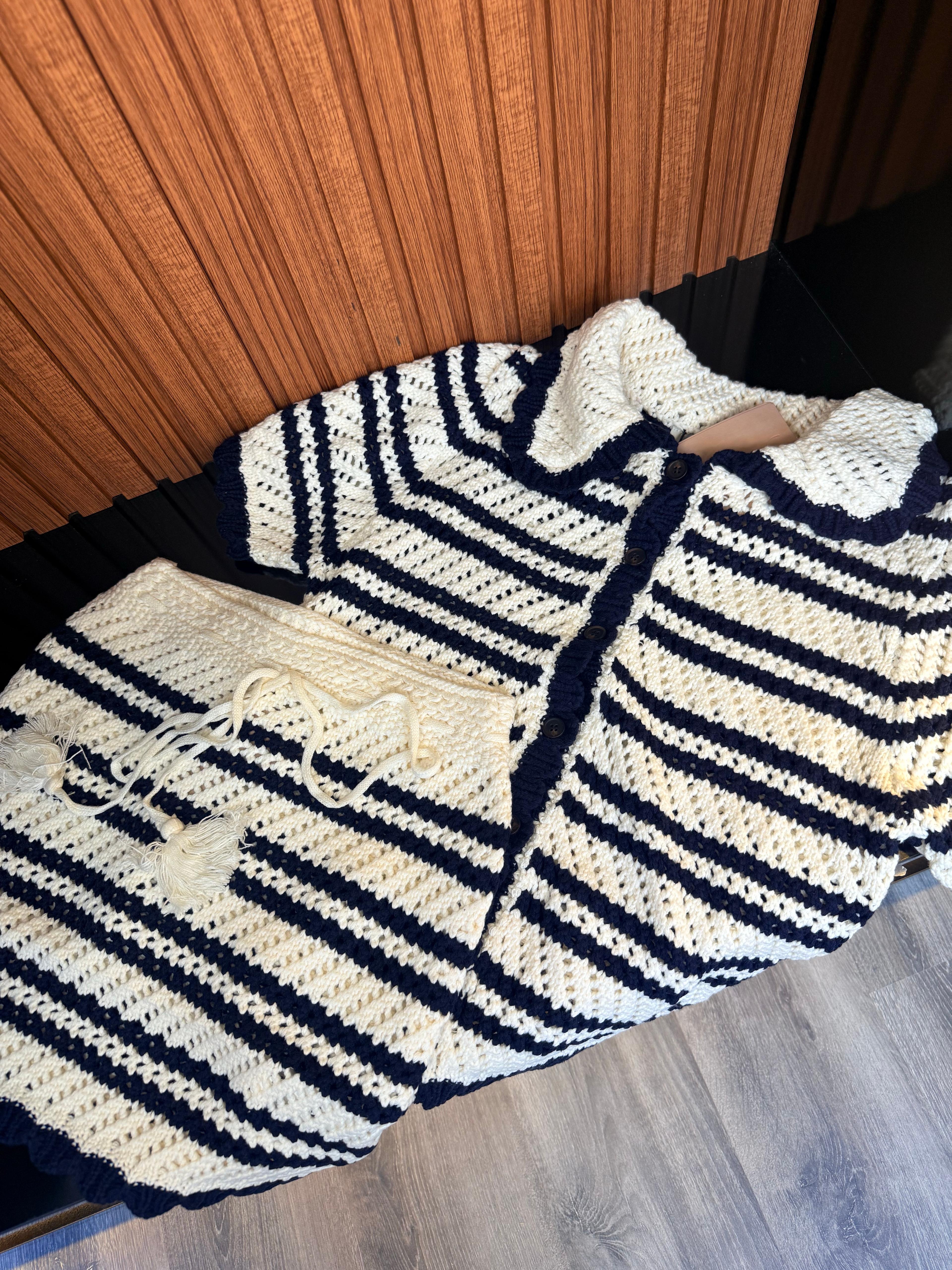 Coastal Elegance Knitwear Takım