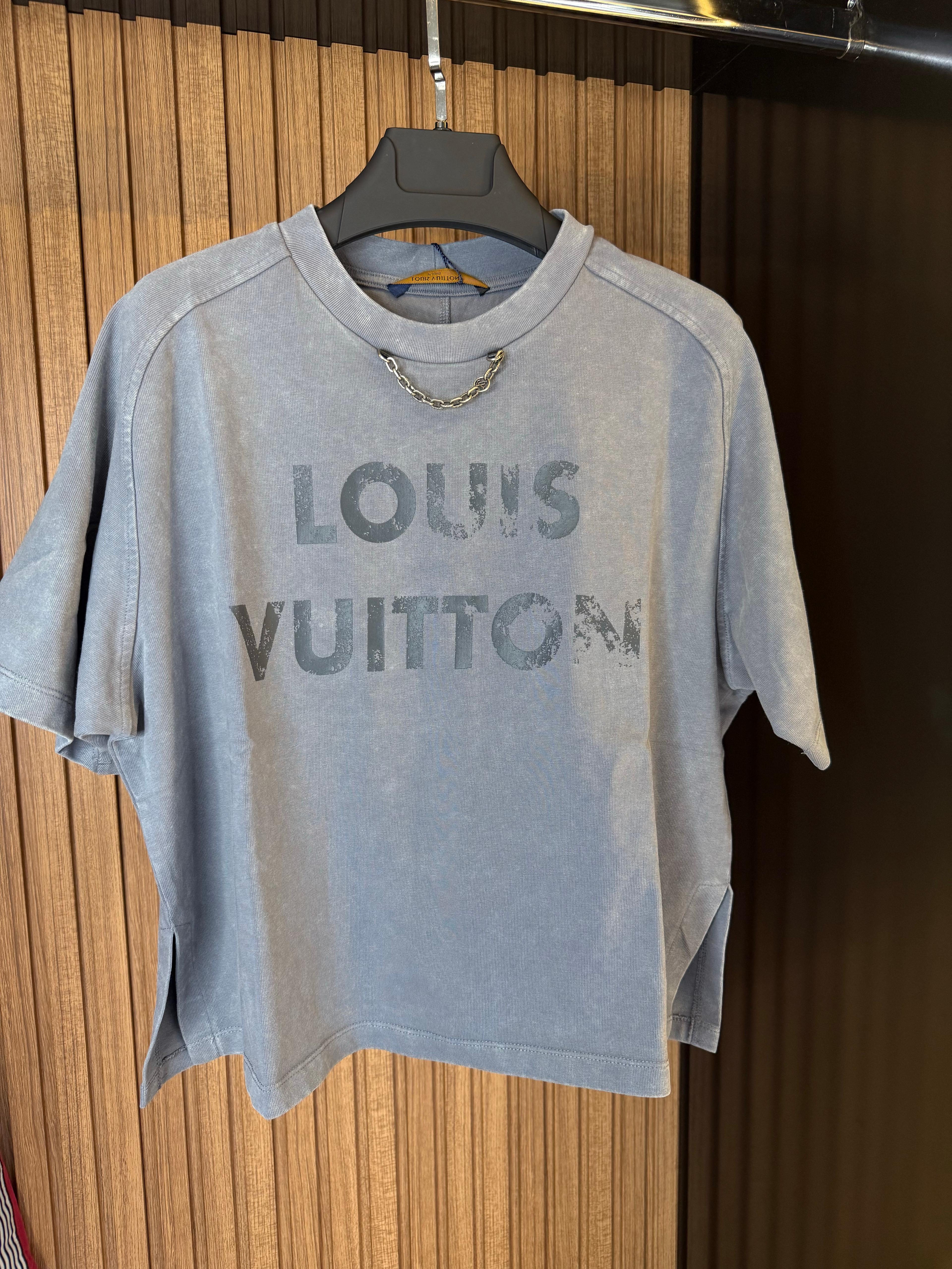 Lv - Zincirli Vintage Tshirt