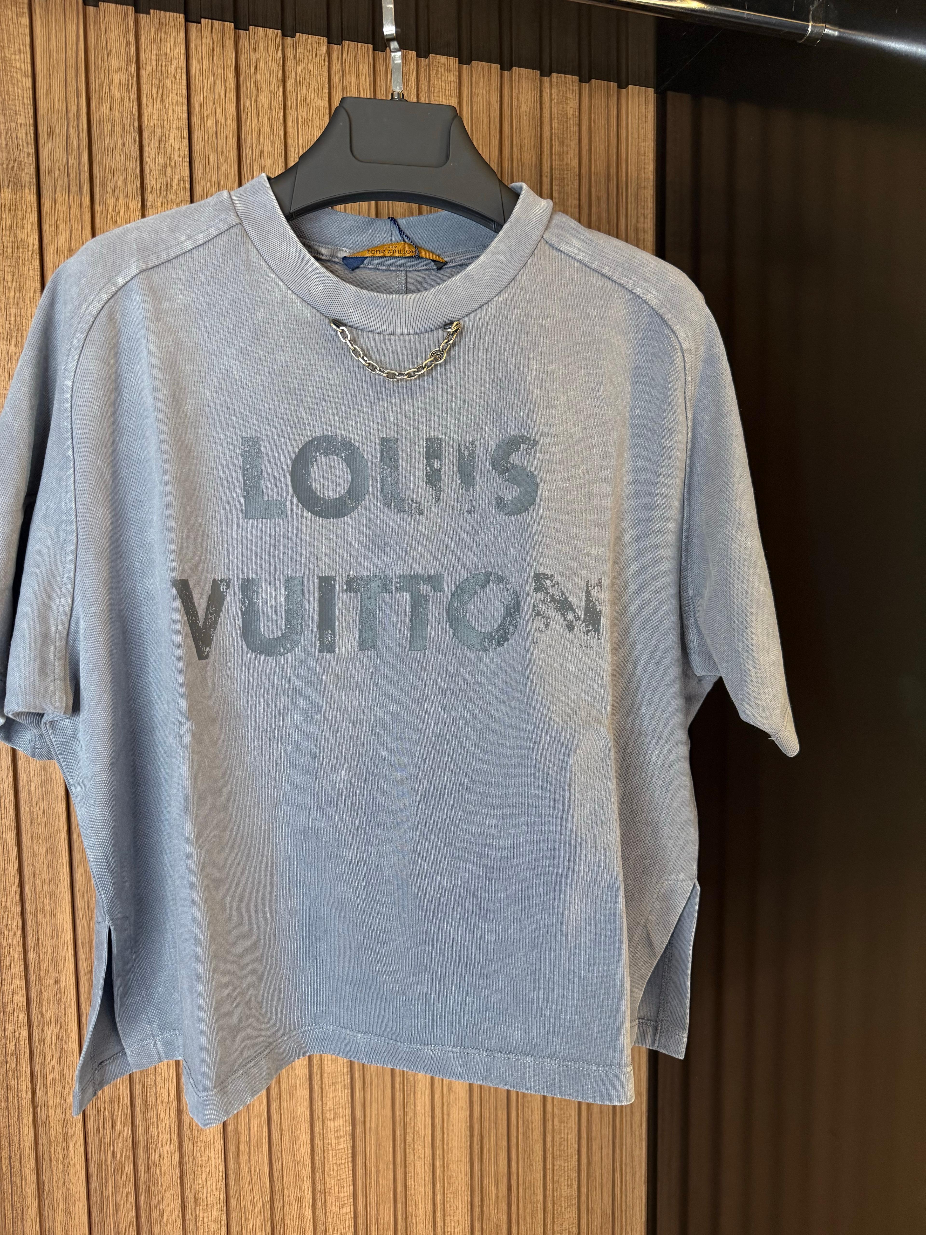 Lv - Zincirli Vintage Tshirt