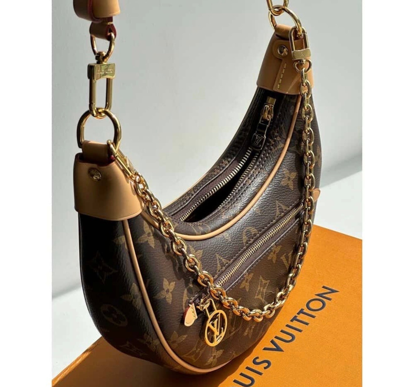 LV / Moon Curve Monogram Bag