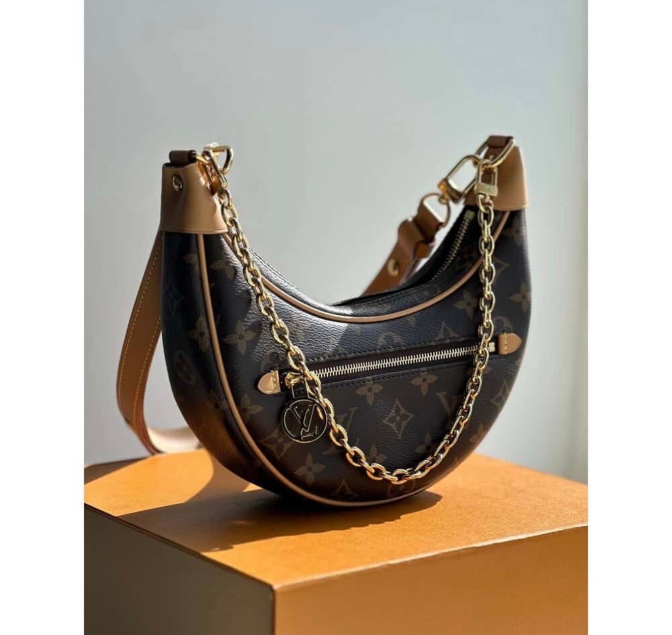 LV / Moon Curve Monogram Bag