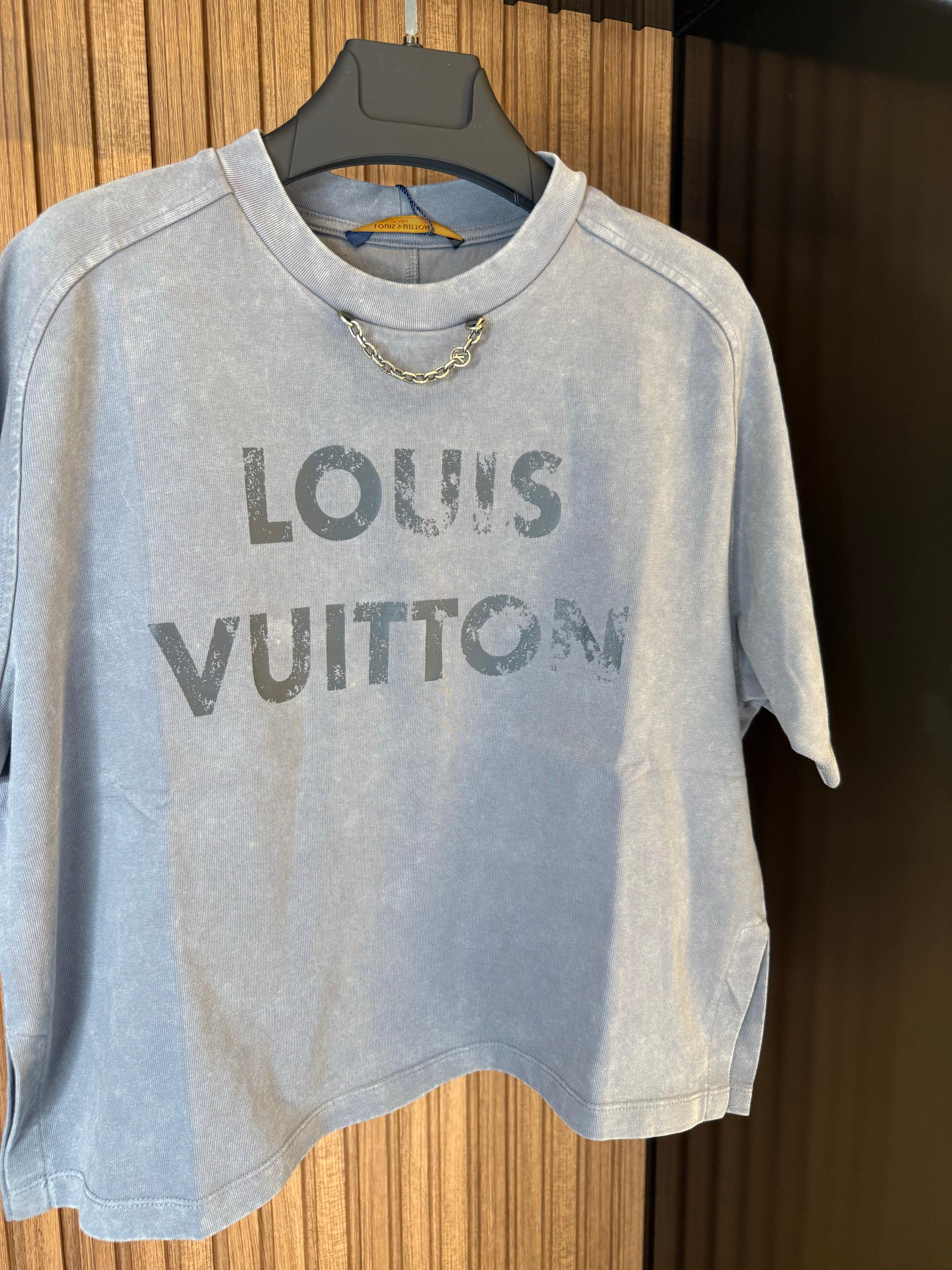 Lv - Zincirli Vintage Tshirt