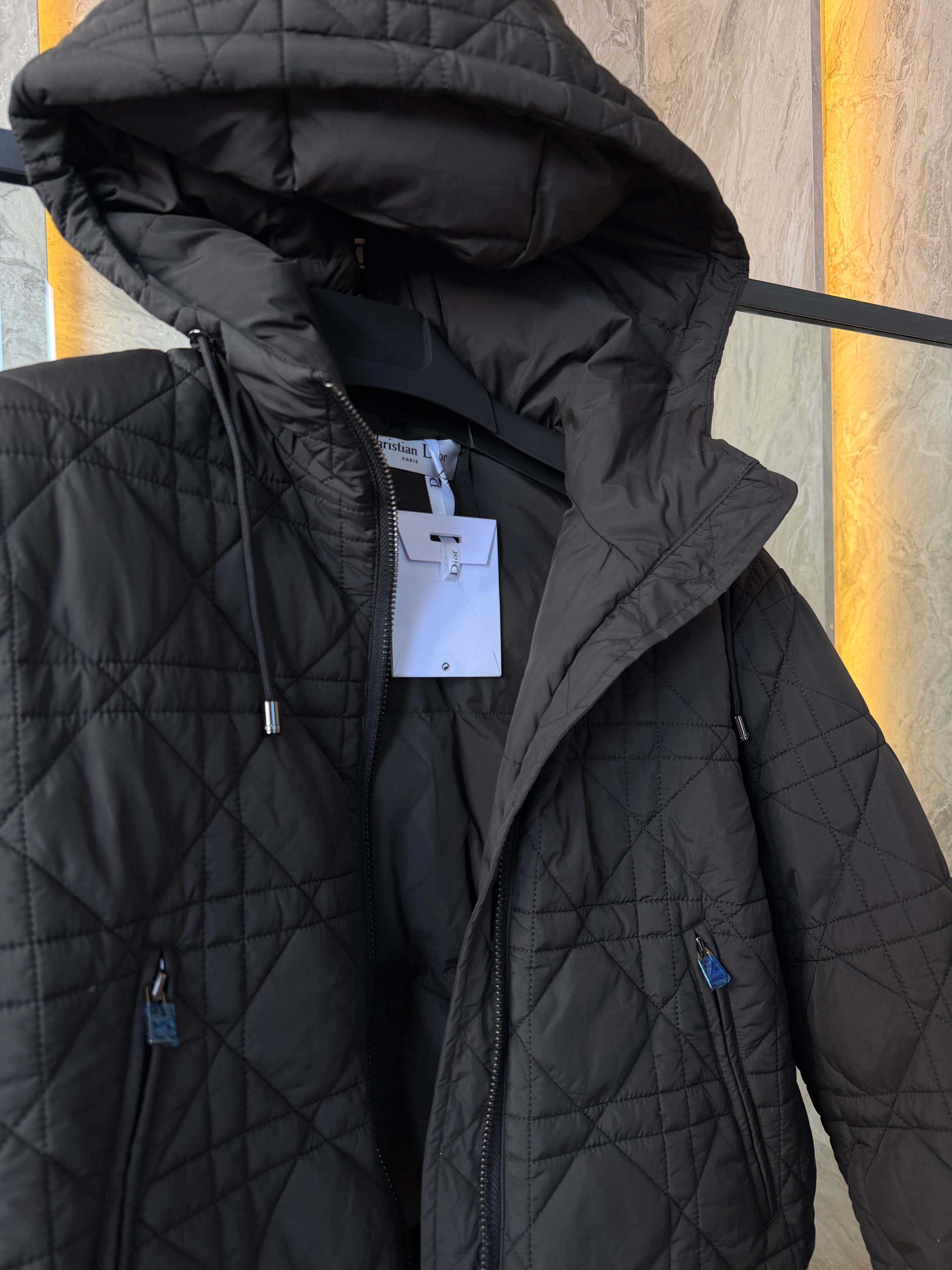 Quilted Hooded Jacket