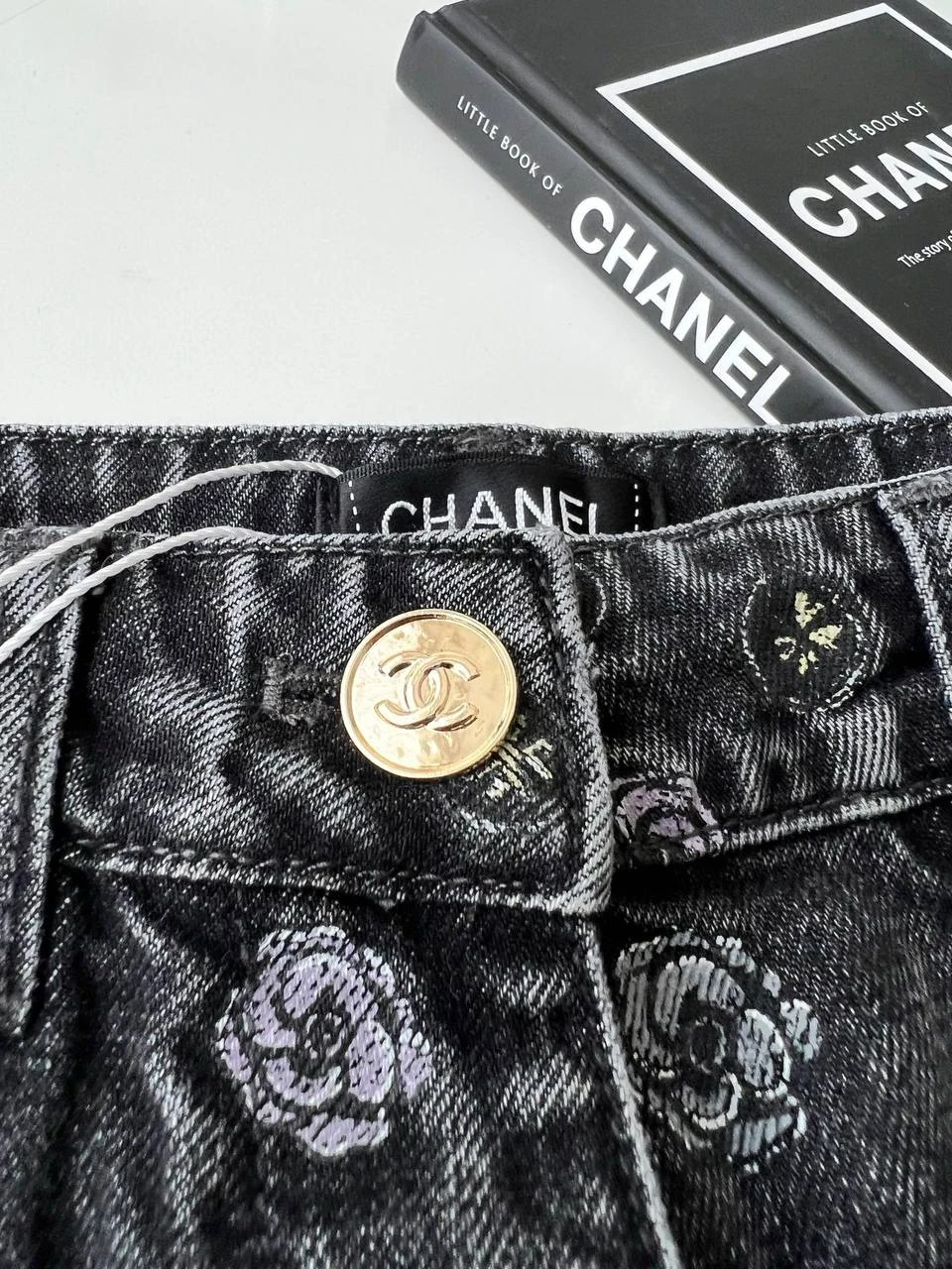 Chanel Floral Icon Denim 
