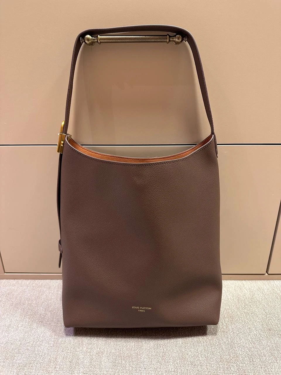 L.  Vuitton Graceful Hobo – Chocolate