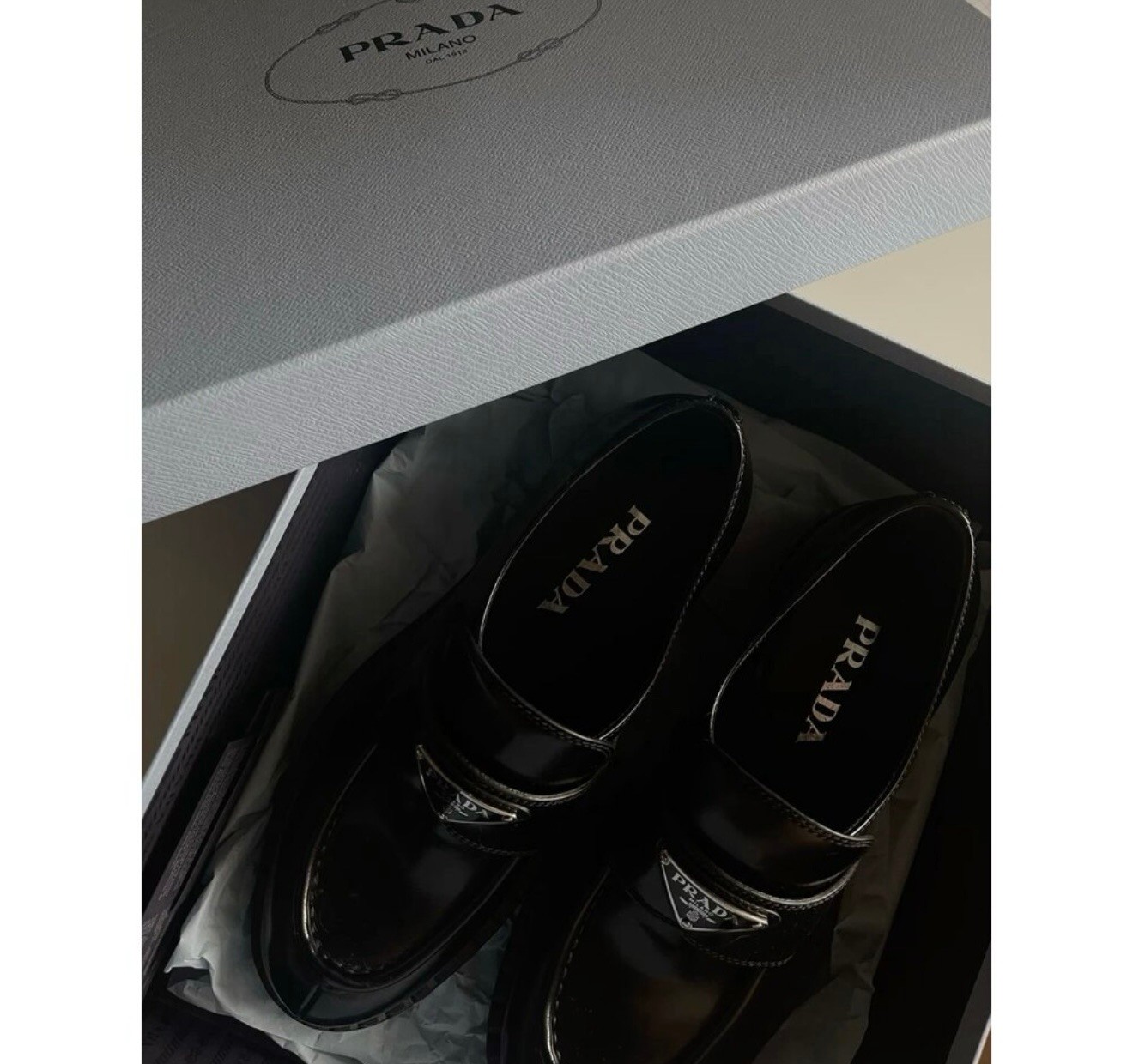 Prad- Logo Deri Loafer