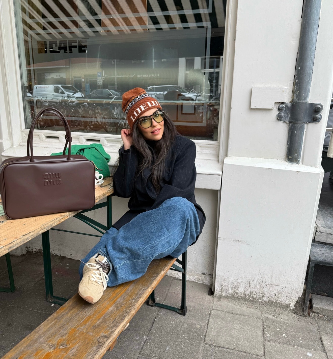 Miu Chocolate Brown Iconic Bag 