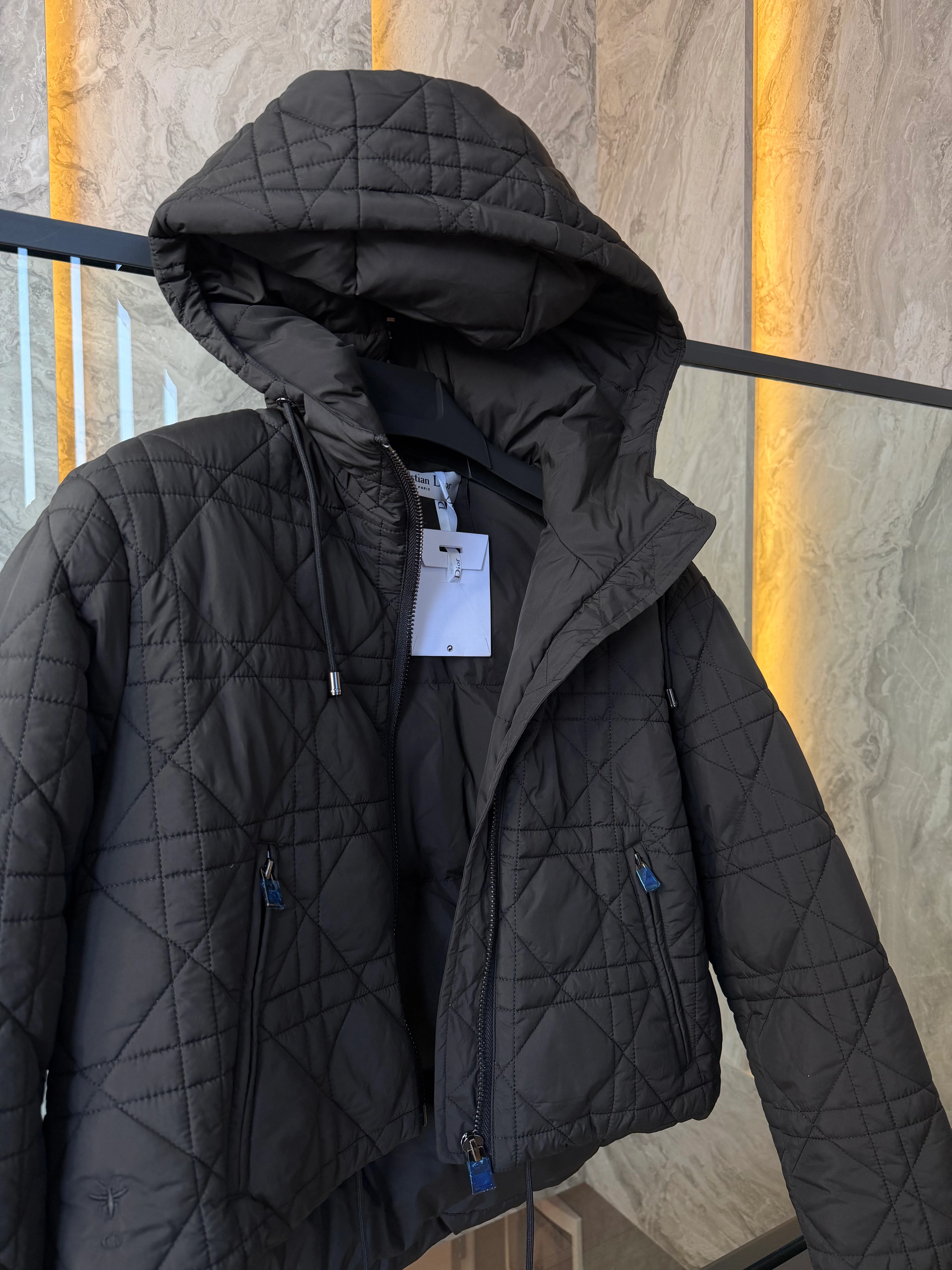 Quilted Hooded Jacket