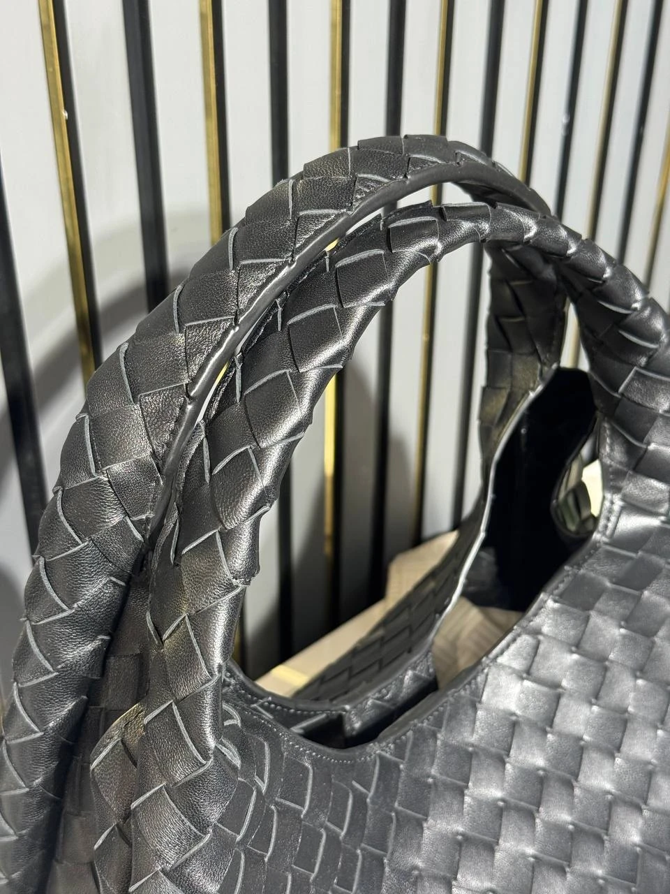 Bott.  Intrecciato Shoulder Bag 