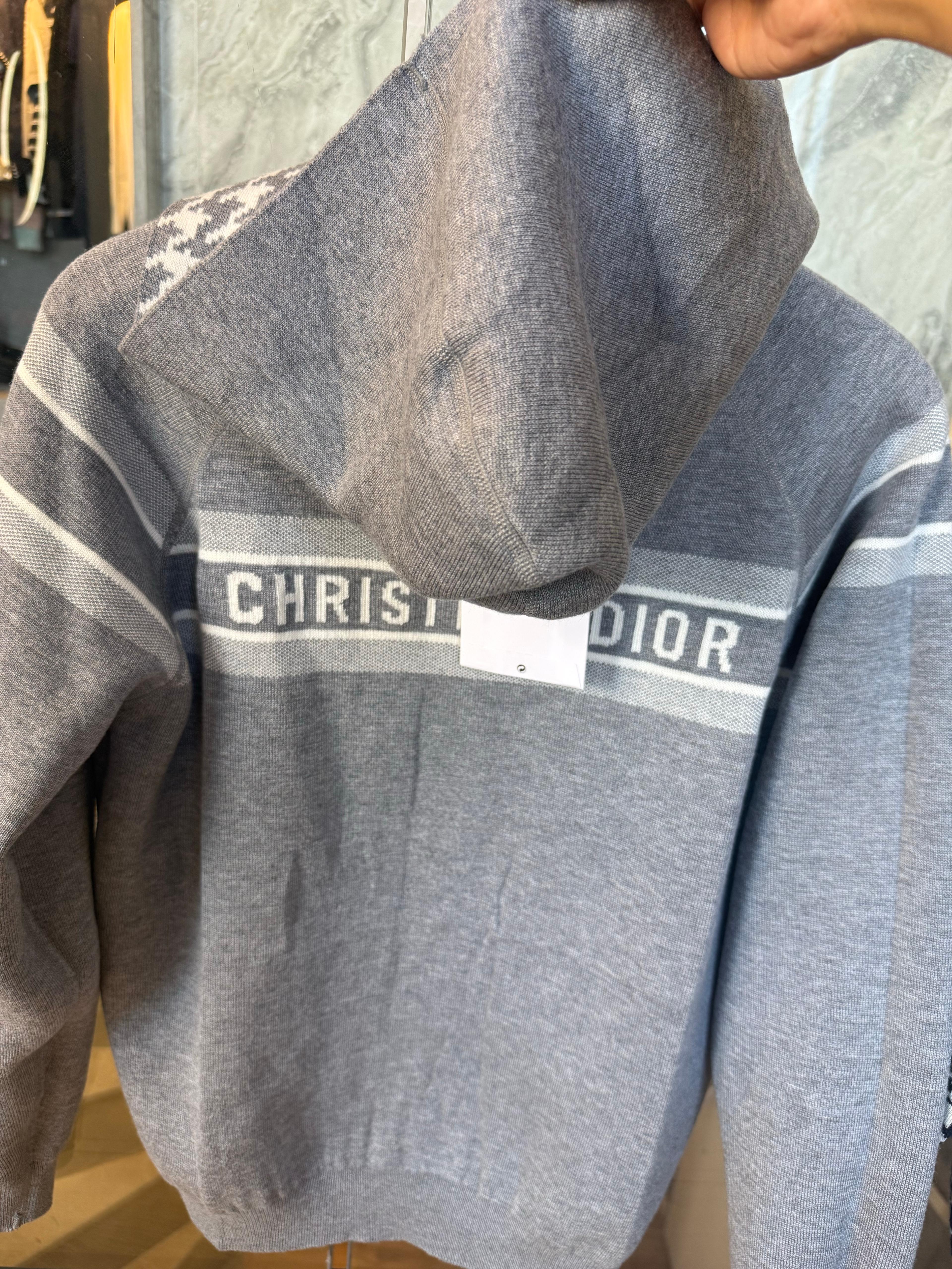 C.D /  Navy Zip Hoodie