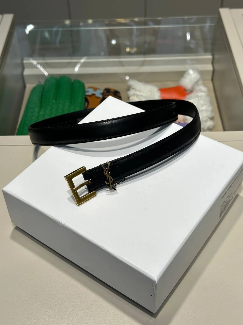 YSL Classic Leather Belt 