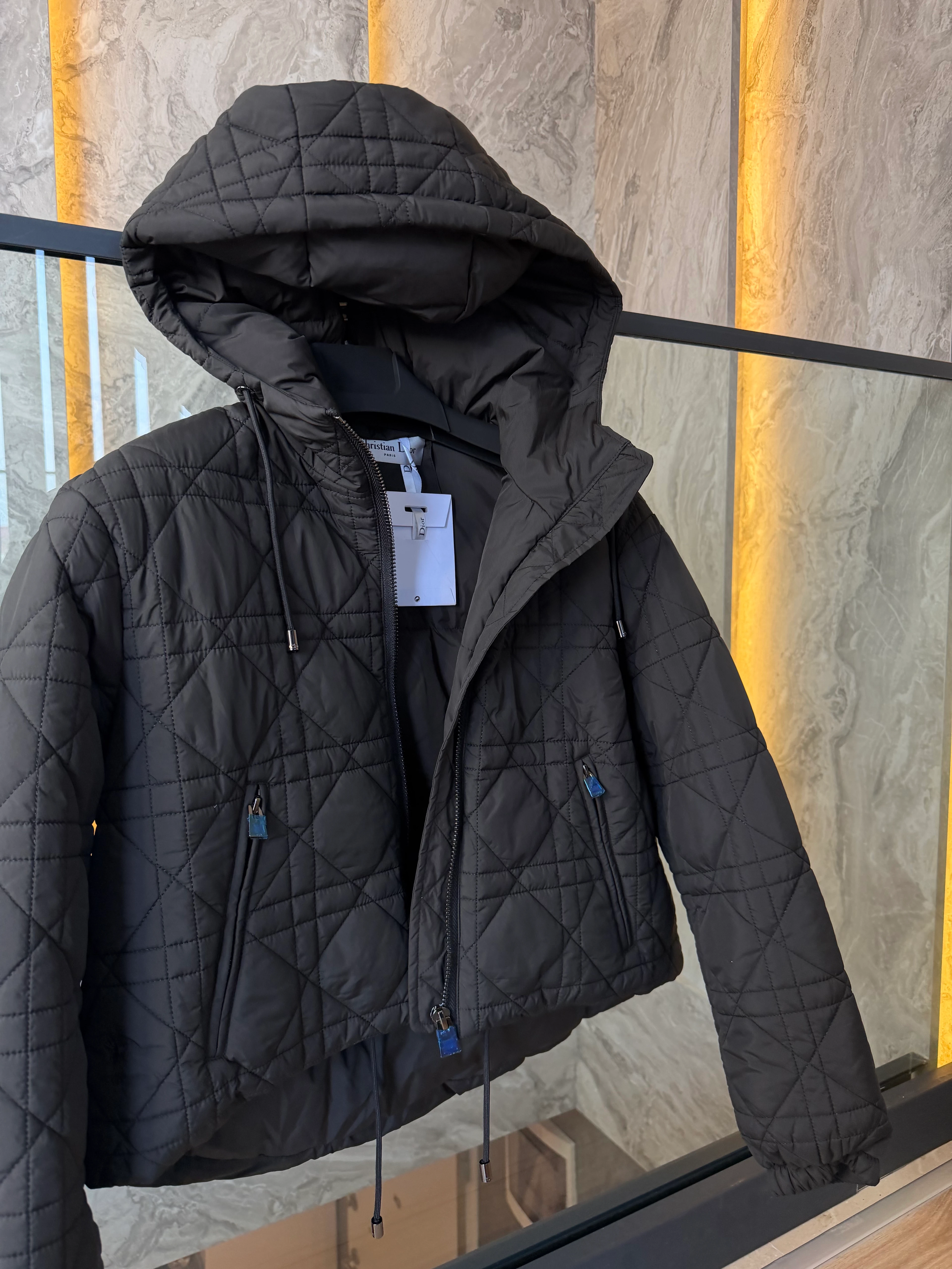 Quilted Hooded Jacket