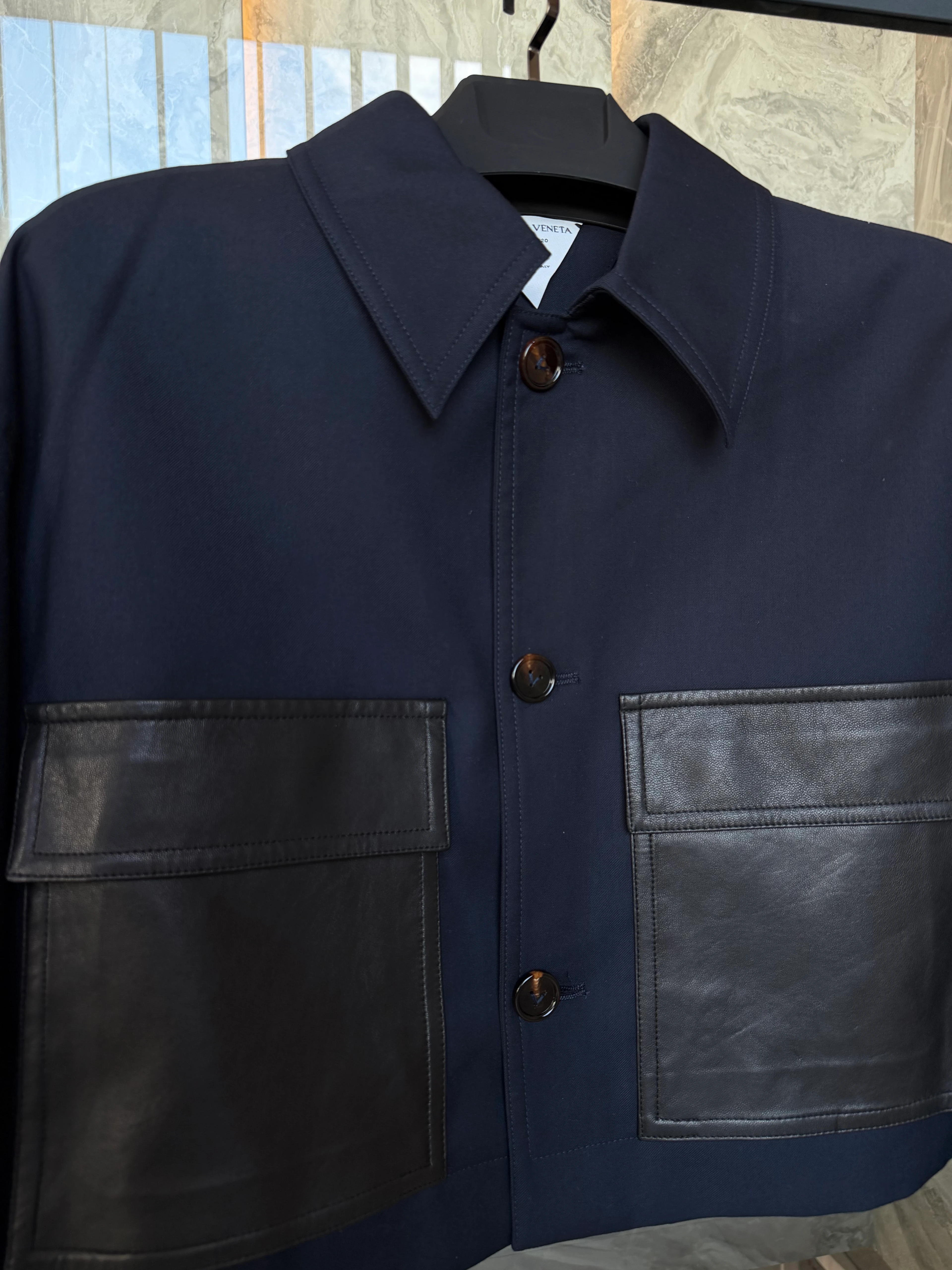 Bott.  Leather Pocket Jacket