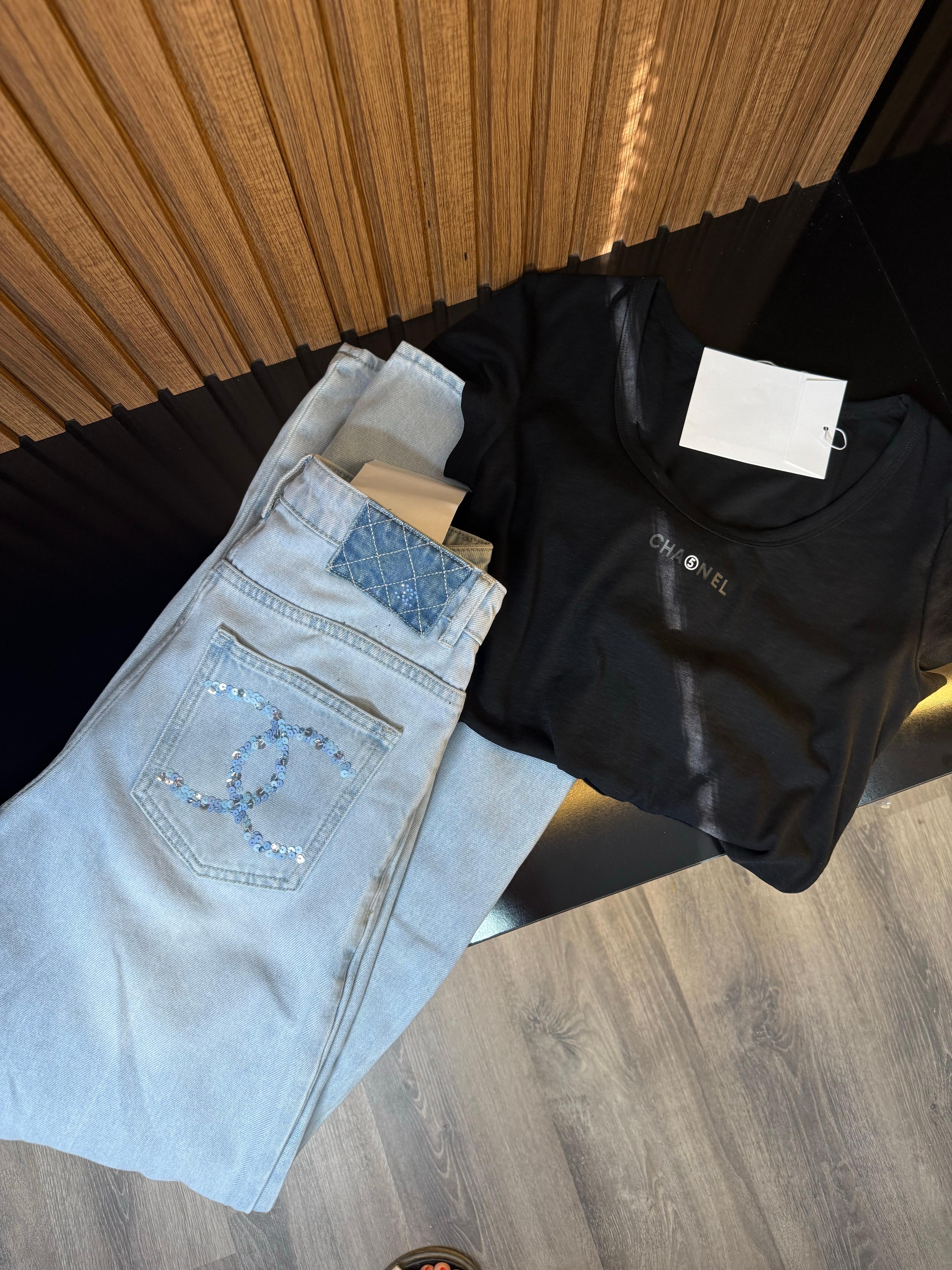 Chan- Lumière Bleu” Denim 