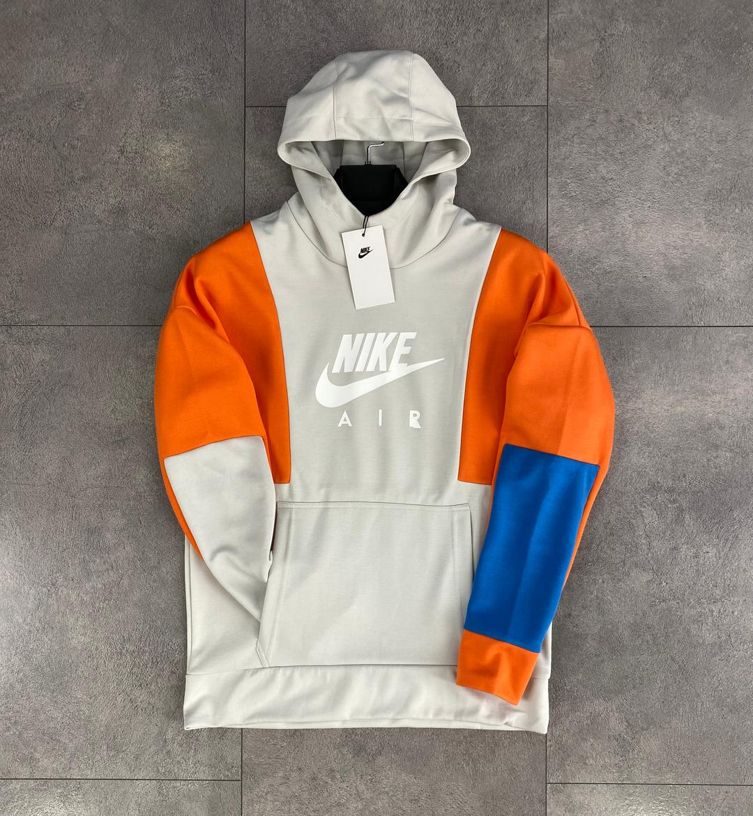 Orange nike hot sale tech tracksuit