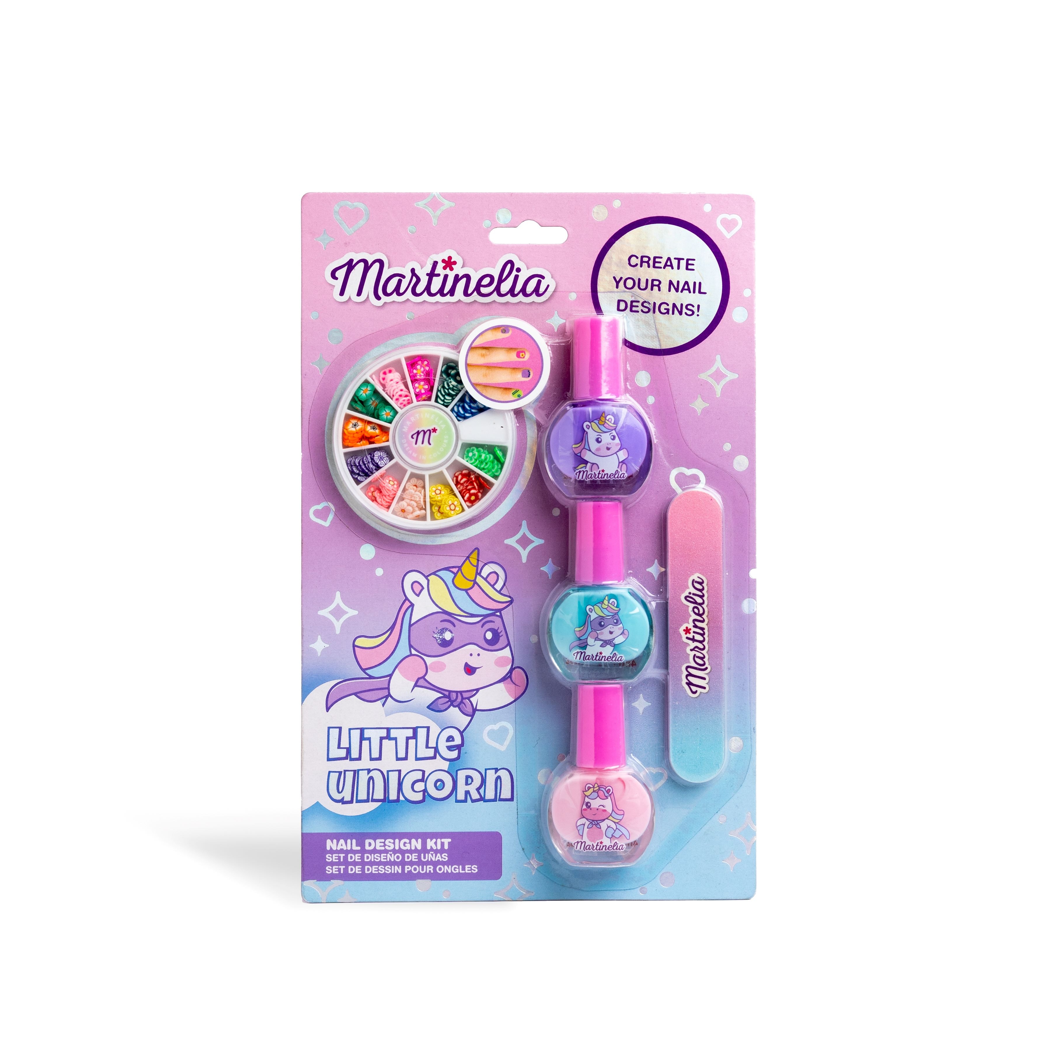 Martinelia Little Unicorn Kız Çocuk Tırnak Tasarım Seti
