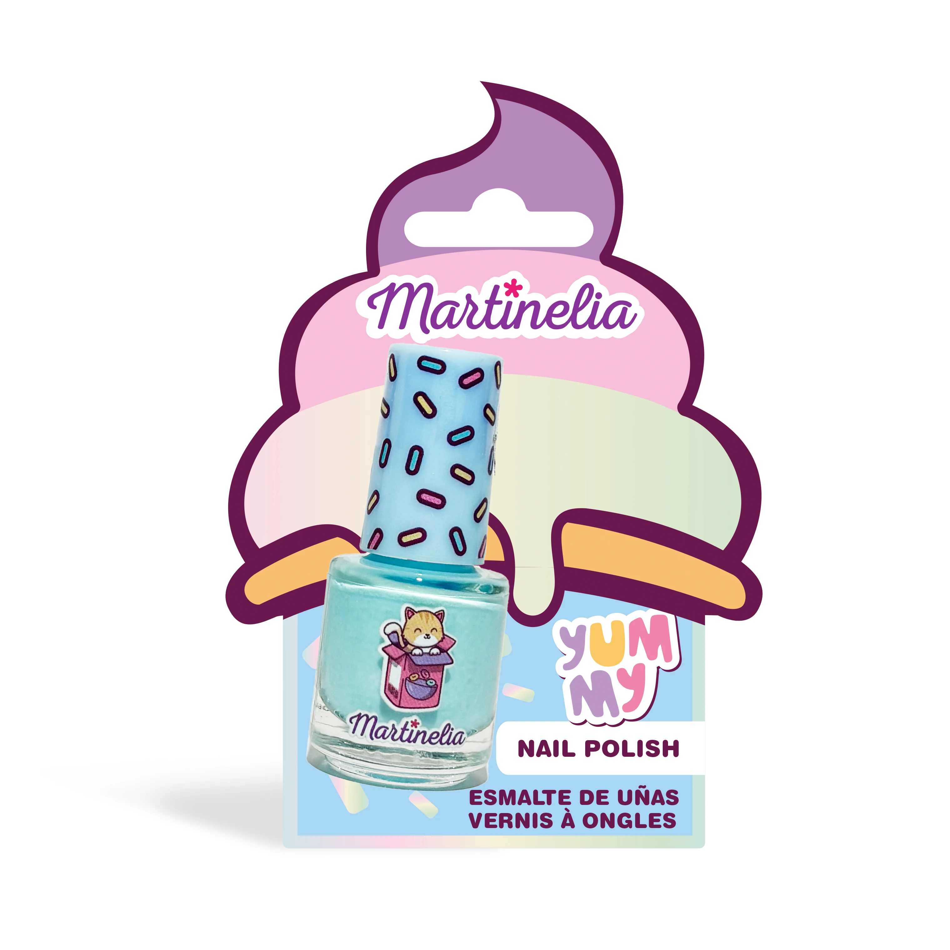 Martinelia World Blisters Kız Çocuk Su Bazlı Oje (18 Adet)