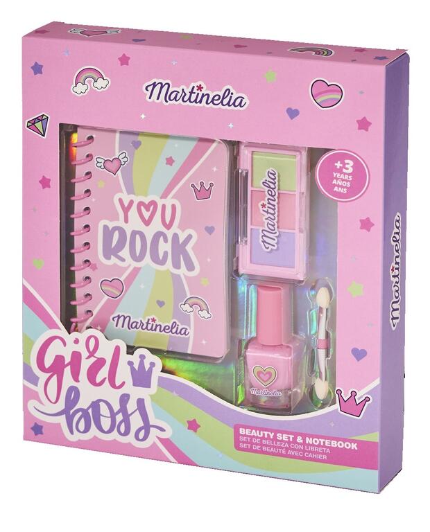 Martinelia Super Girl Kız Çocuk Not Defteri ve Güzellik Seti