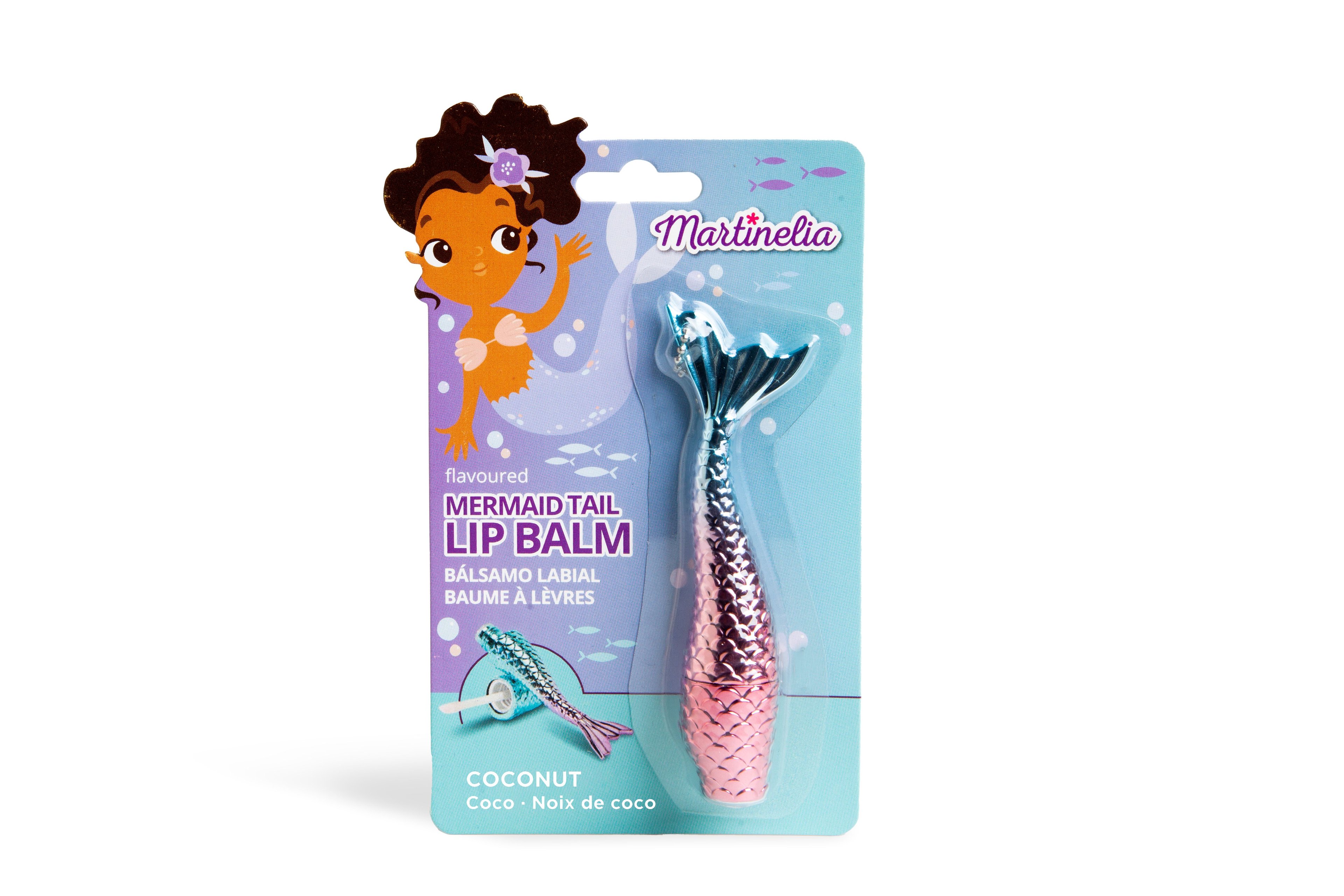 Martinelia Let's Be Mermaids DenizKızı Figürlü Kız Çocuk Dudak Parlatıcısı (12 Adet)