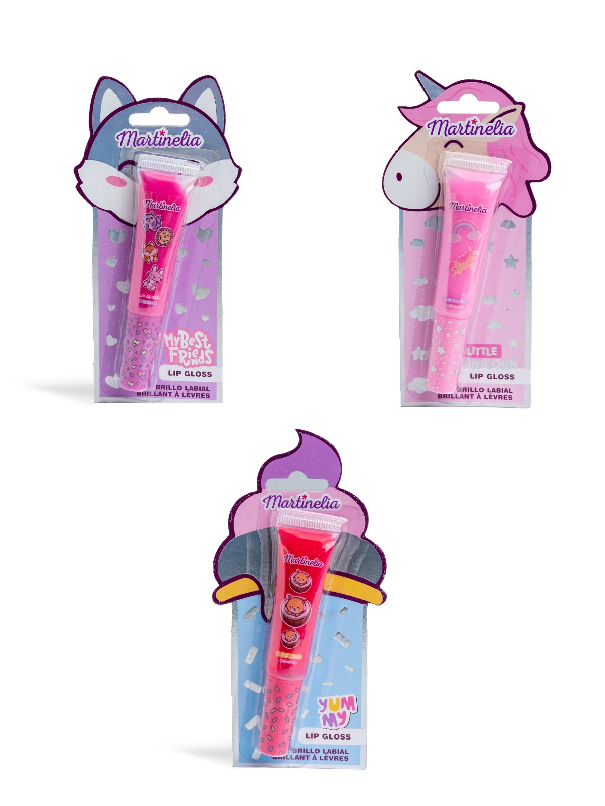 Martinelia World Blisters Kız Çocuk Dudak Parlatıcısı (18 Adet)