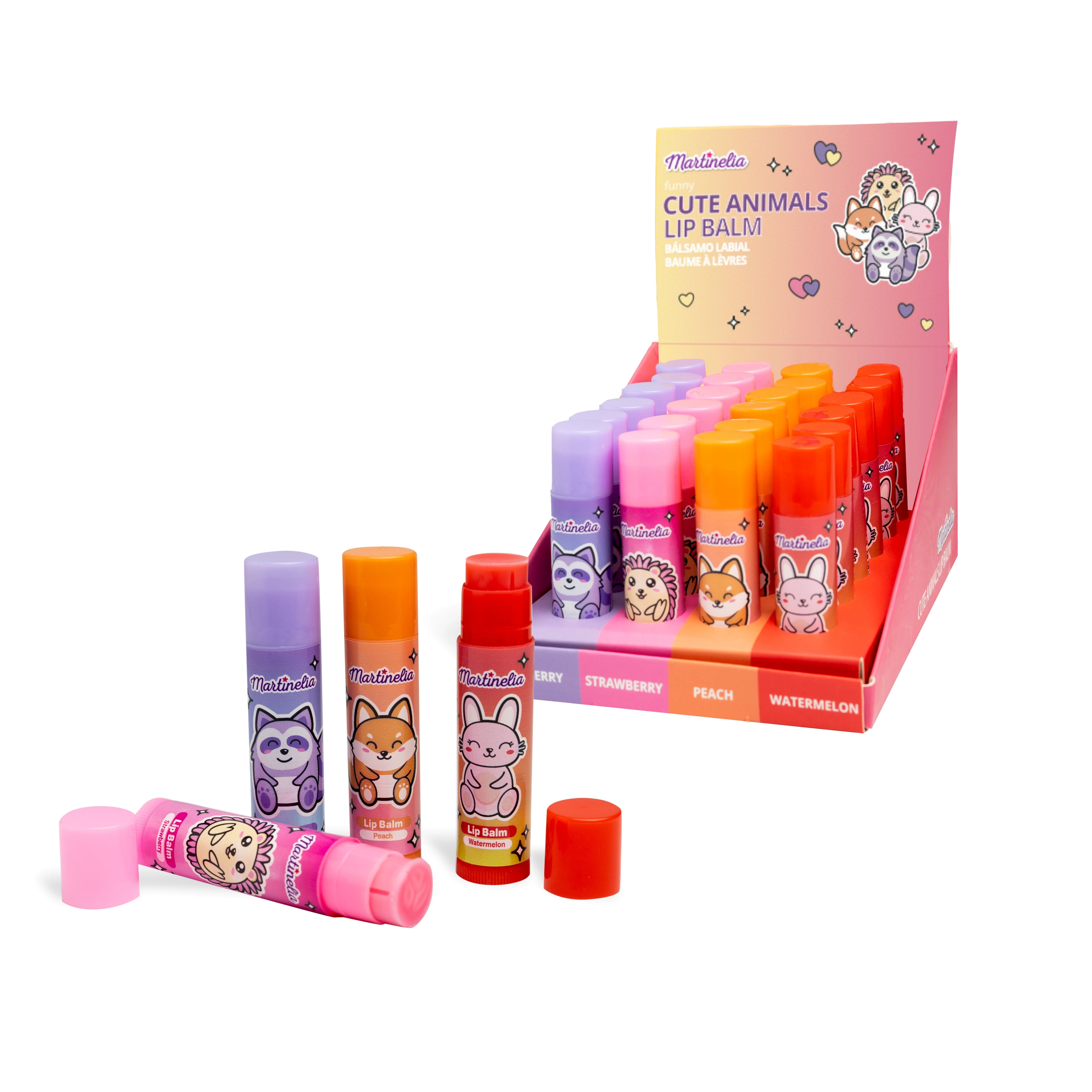 Martinelia My Best Friends Kız Çocuk Dudak Balmı (24 Adet)