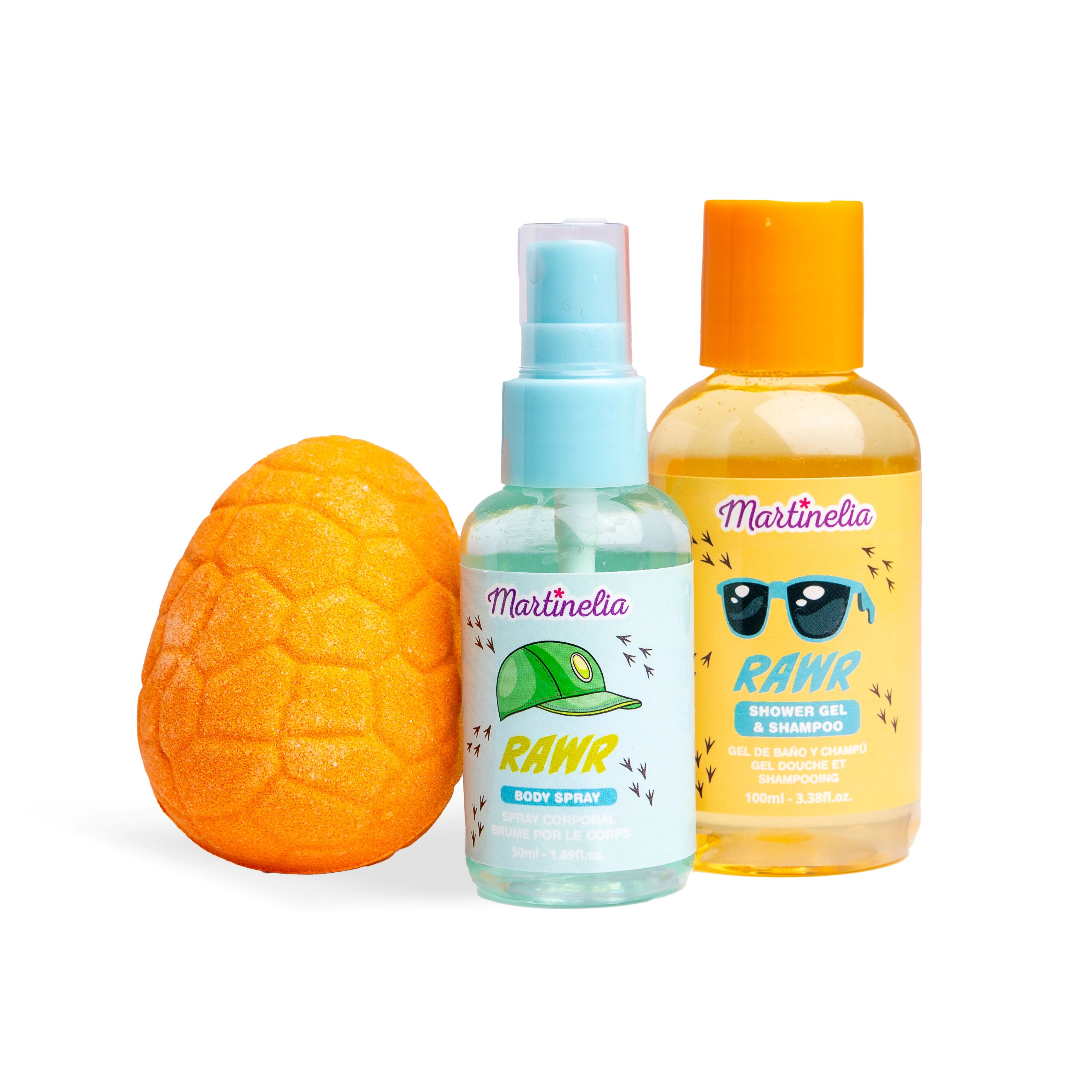 Martinelia The Coolest Dino Erkek Çocuk Banyo Seti ve Sırt Çantası (1 Adet)