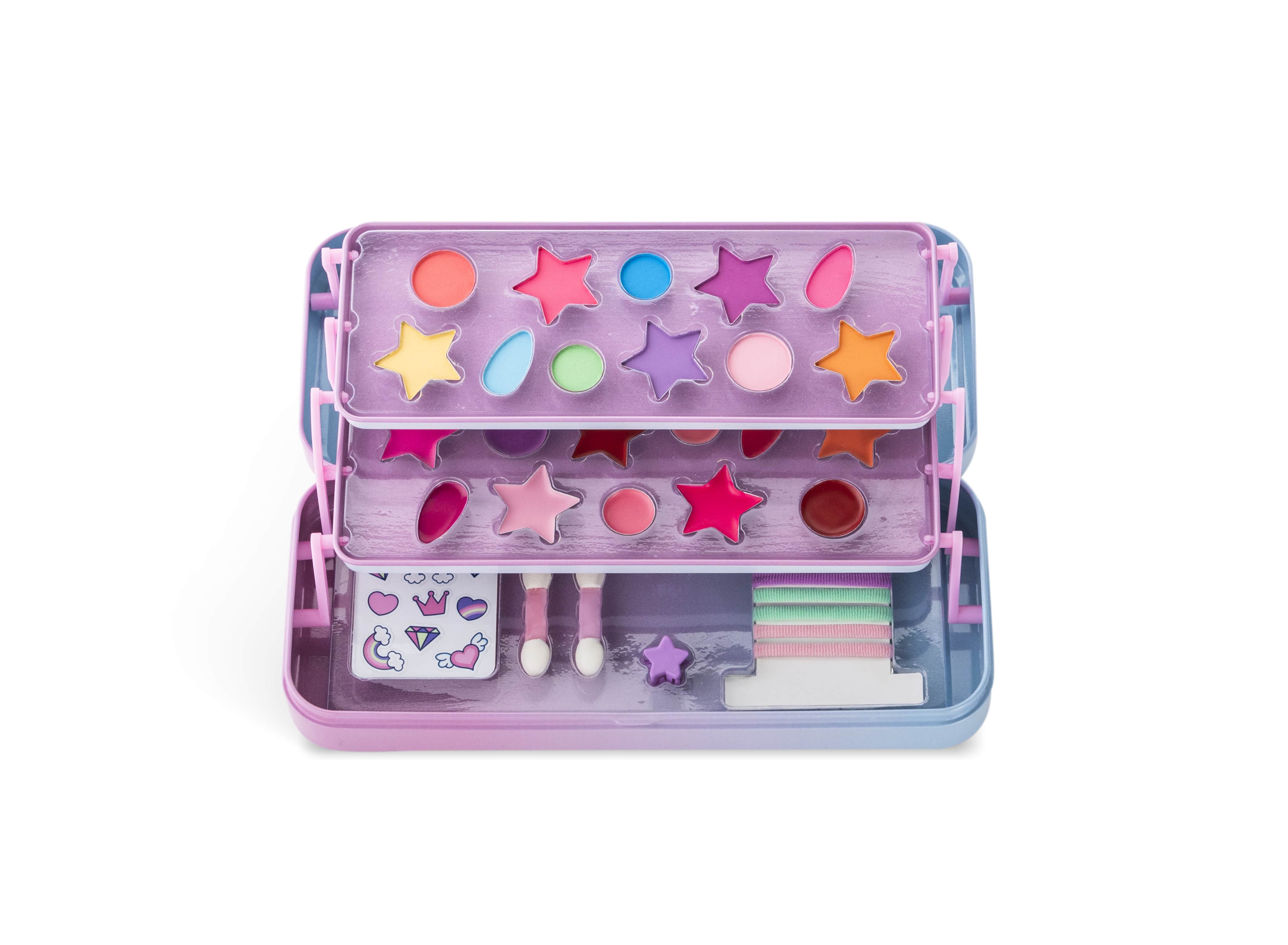 Martinelia Little Unicorn Kız Çocuk 3 Katlı Makyaj ve Toka Seti (1 Adet)