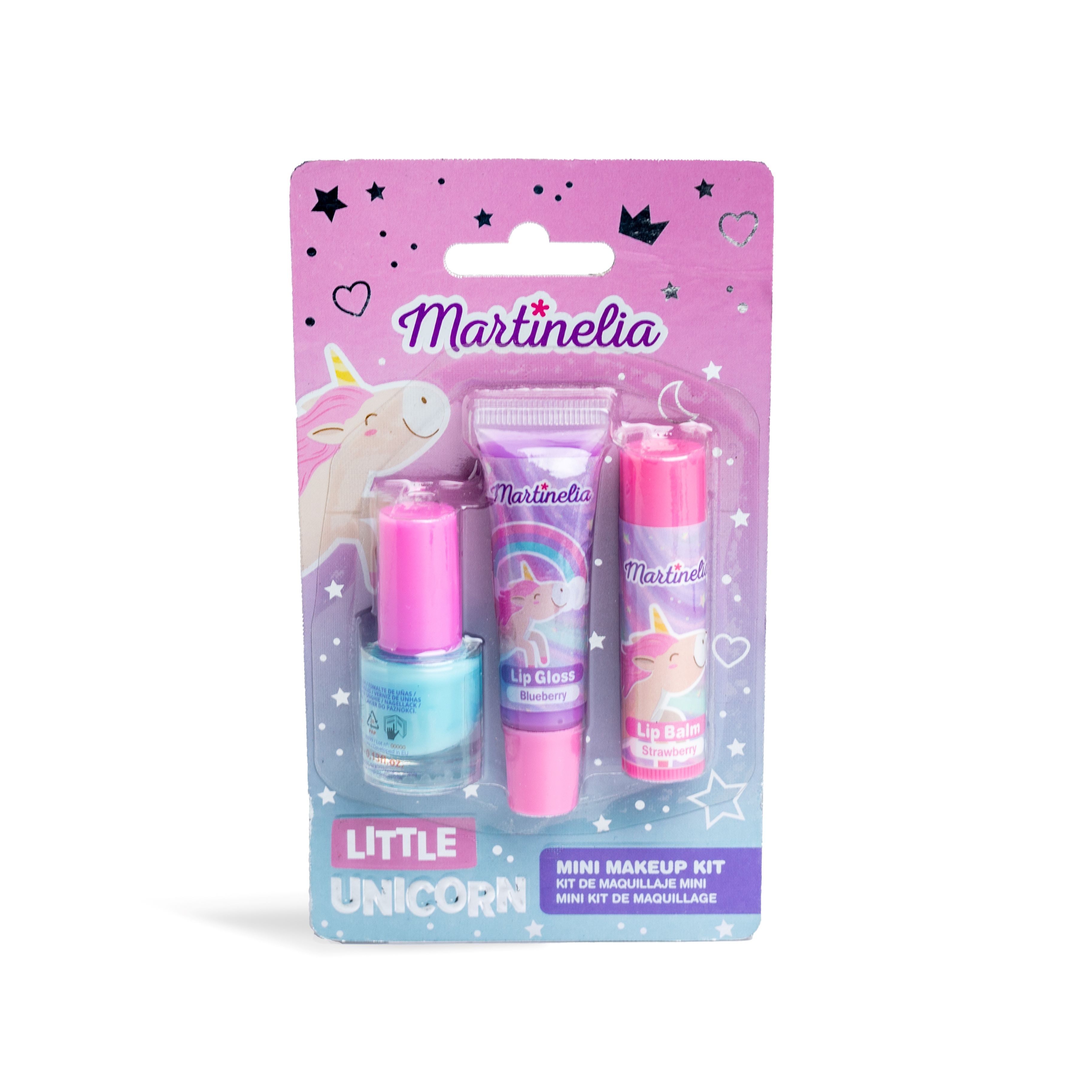 Martinelia Little Unicorn Kız Çocuk Dudak Balmı ve Oje Seti