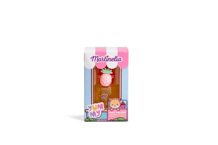 Martinelia Yummy Kız Çocuk Su Bazlı Parlatıcı Oje & Yüzük Seti (12 Adet)