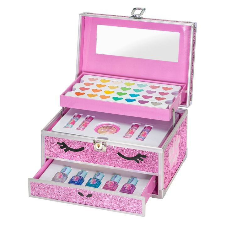 MARTINELIA UNICORN Büyük Boy Kız Çocuk Pırıltılı Makyaj Seti