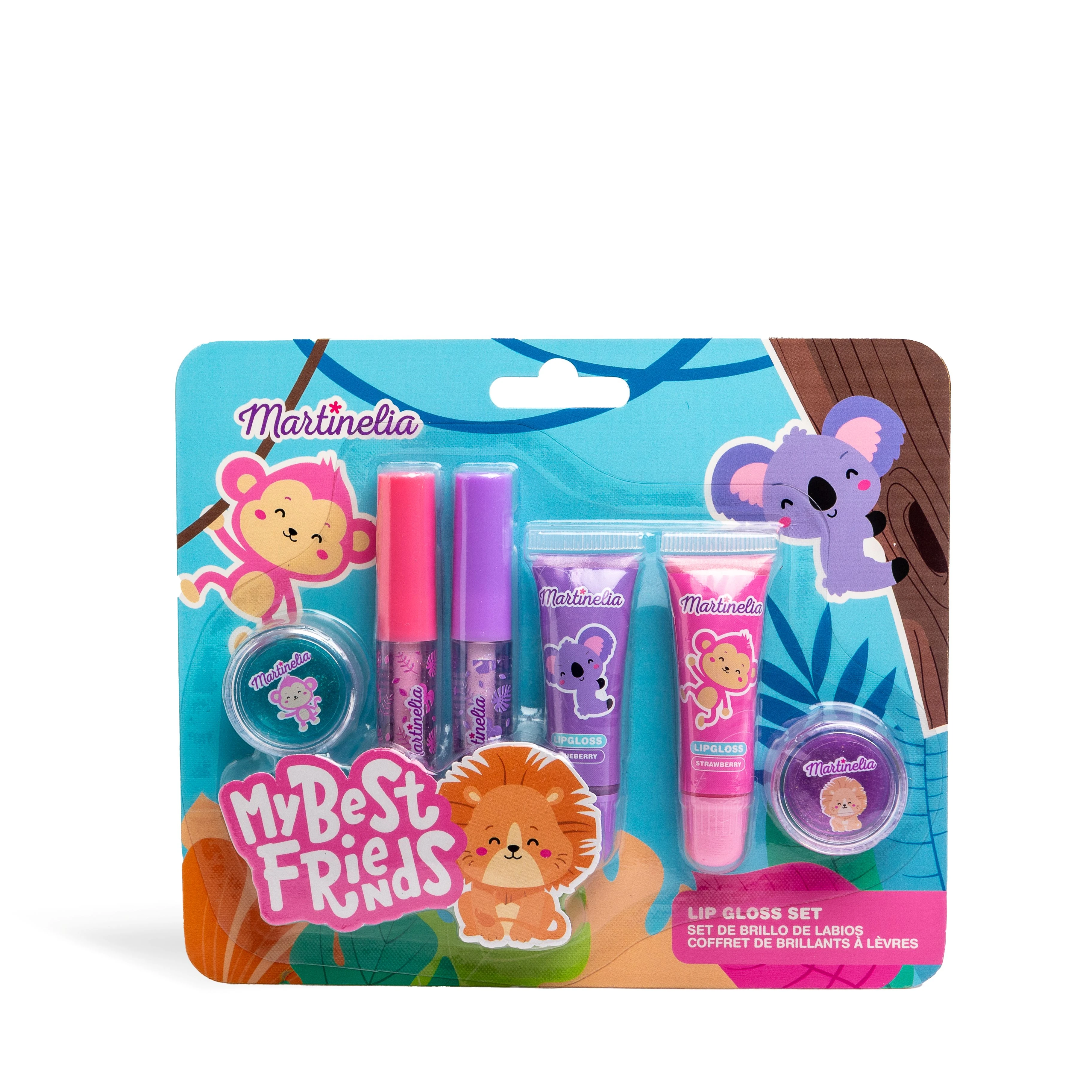 Martinelia My Best Friends Kız Çocuk 6'lı Dudak Parlatıcısı Seti