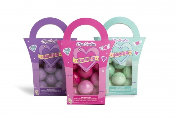 Martinelia Crush Renkli Banyo Topu-Pembe (1 Adet)