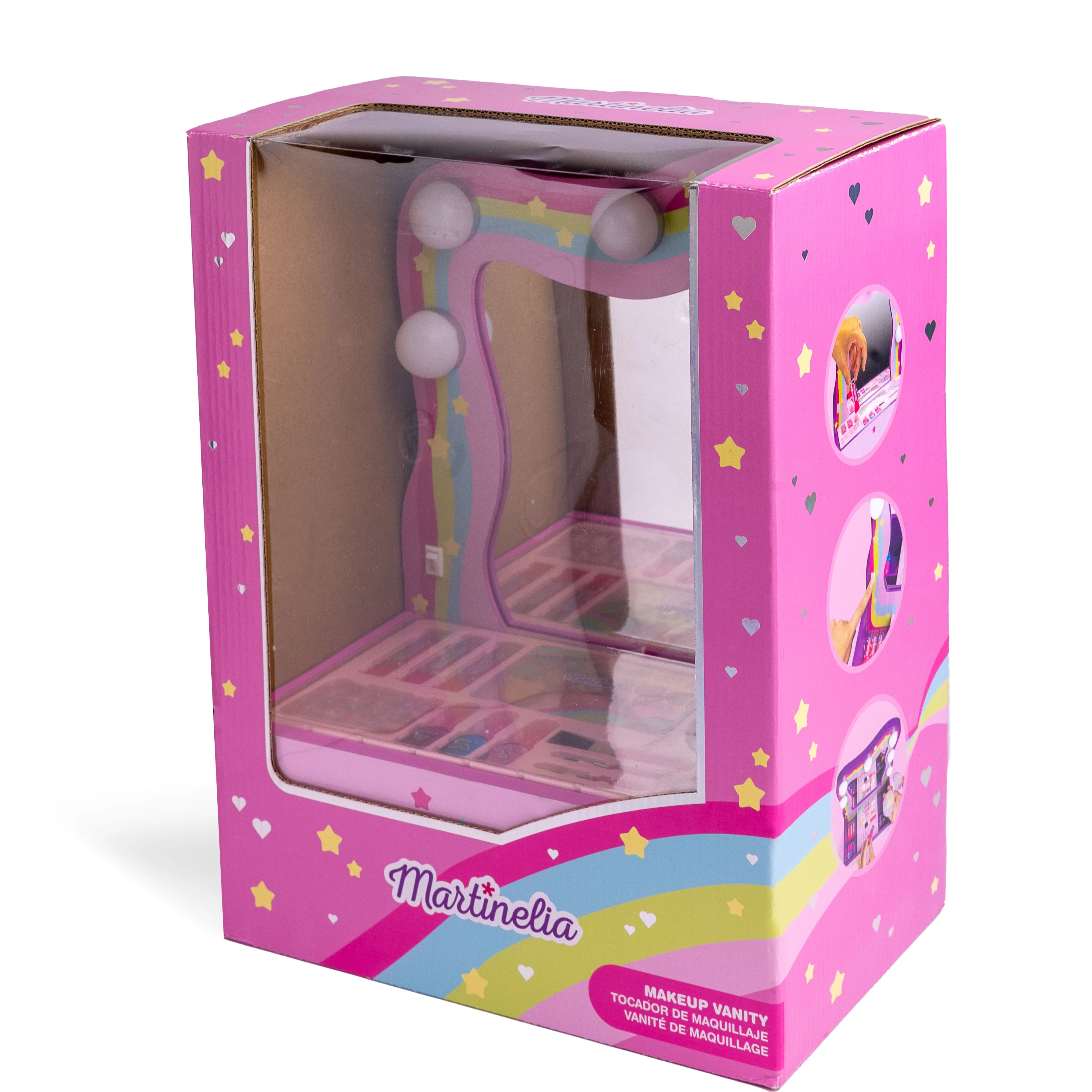 Martinelia Kız Çocuk Işıklı Aynalı Makyaj Seti