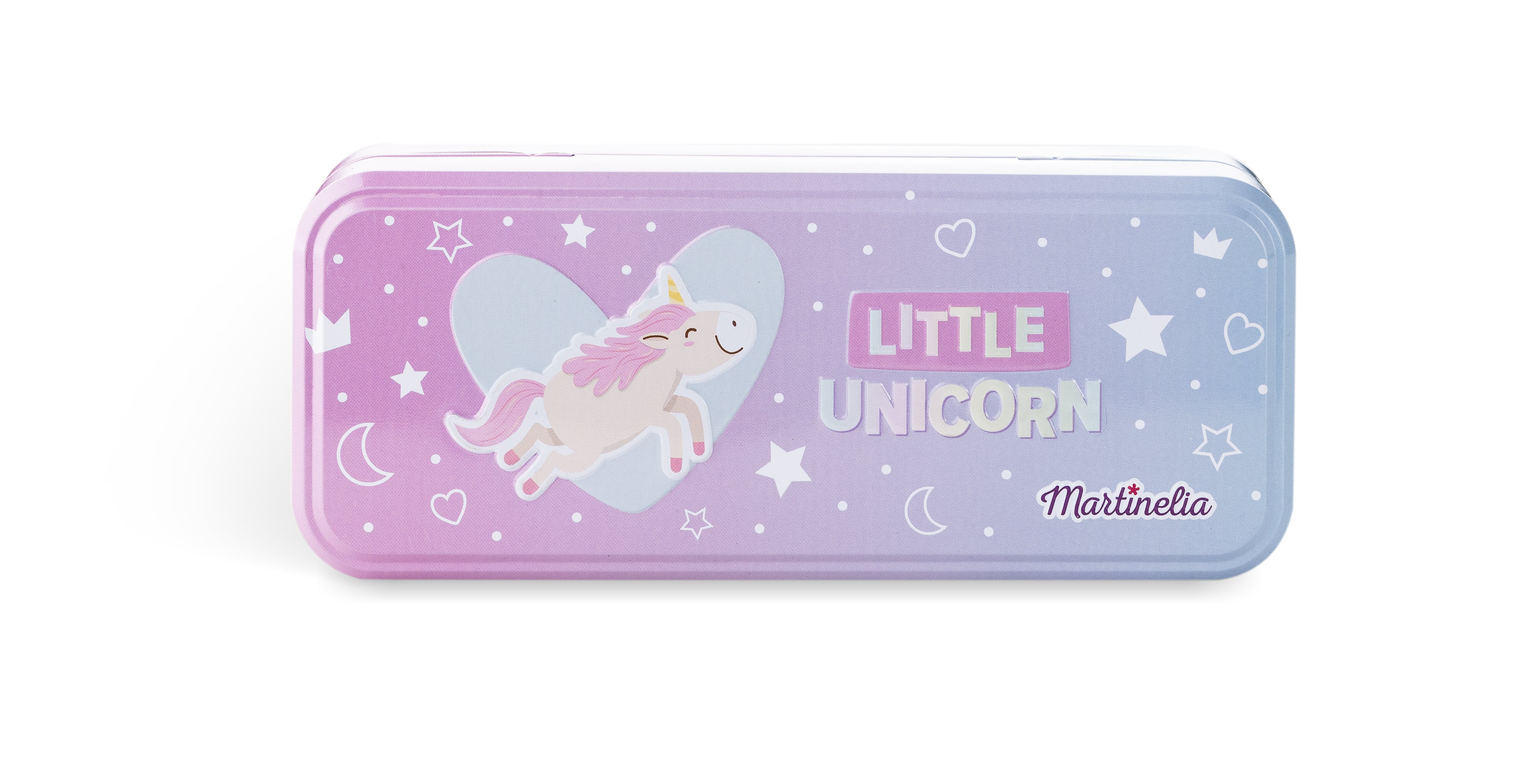 Martinelia Little Unicorn Kız Çocuk 3 Katlı Makyaj ve Toka Seti (1 Adet)