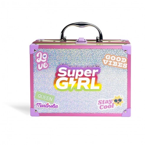 Martinelia Super Gril Led Işıklı Aynalı Makyaj Çantası (1 Adet)