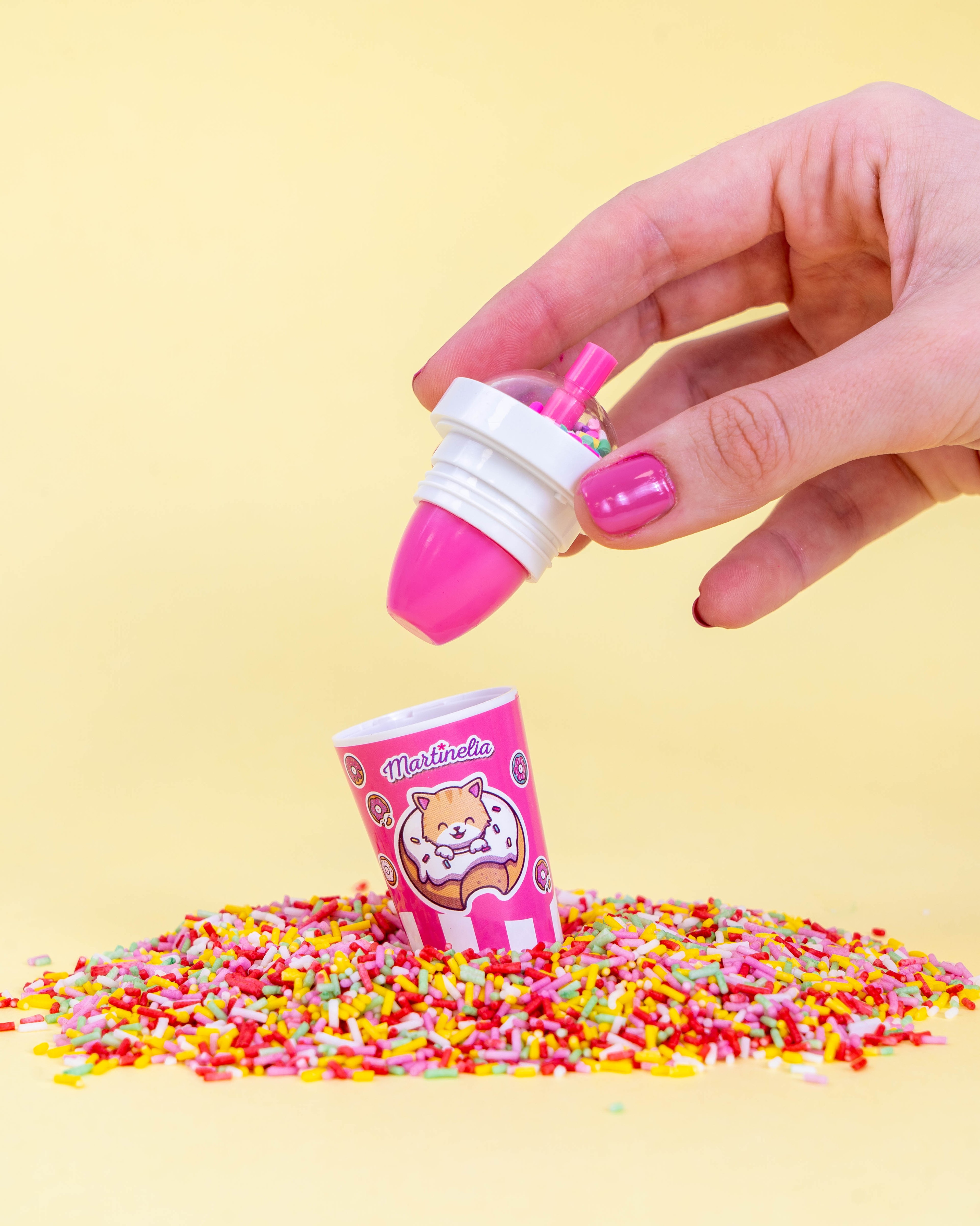 Martinelia Yummy Straw Cup Kız Çocuk Dudak Balmı (12 Adet)