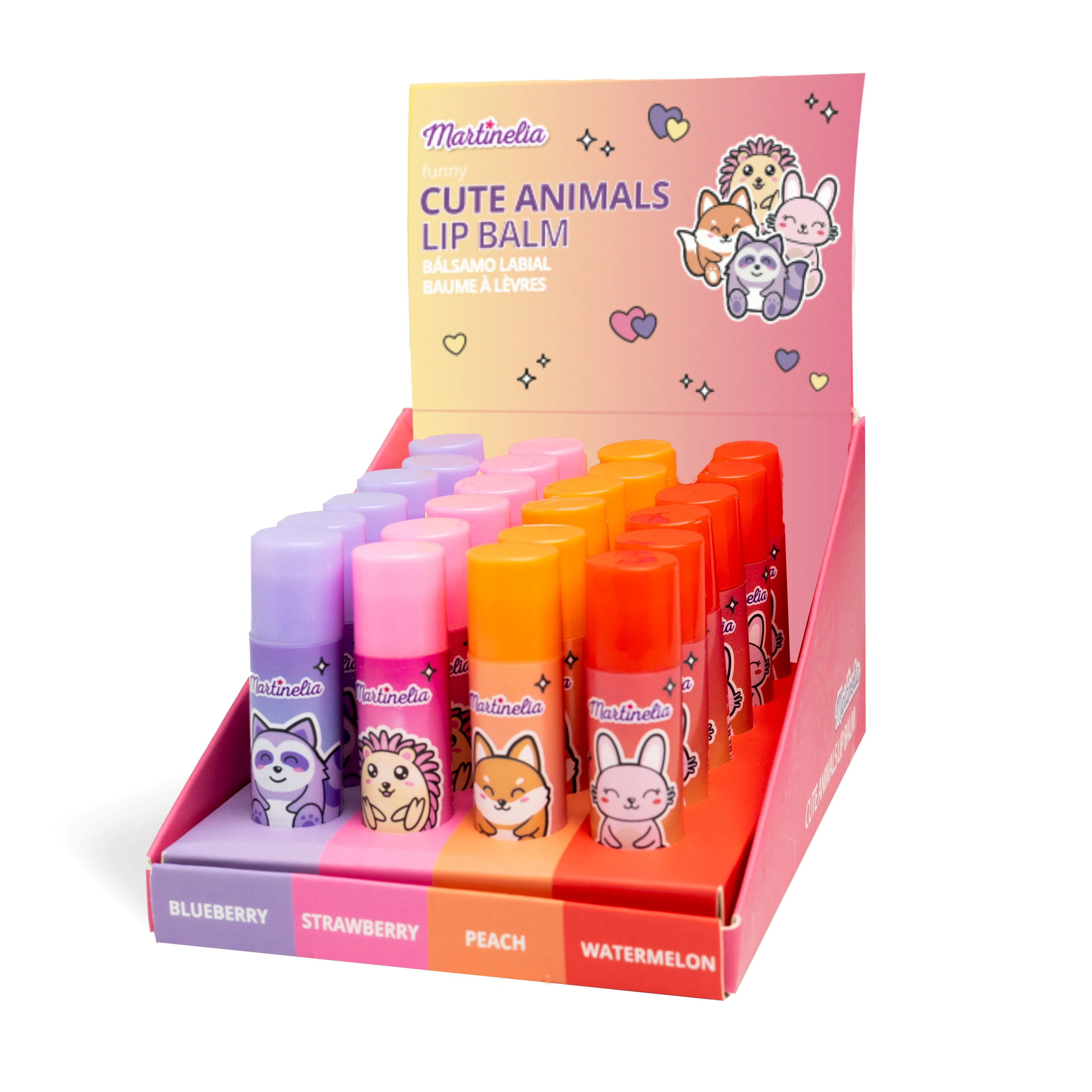 Martinelia My Best Friends Kız Çocuk Dudak Balmı (24 Adet)