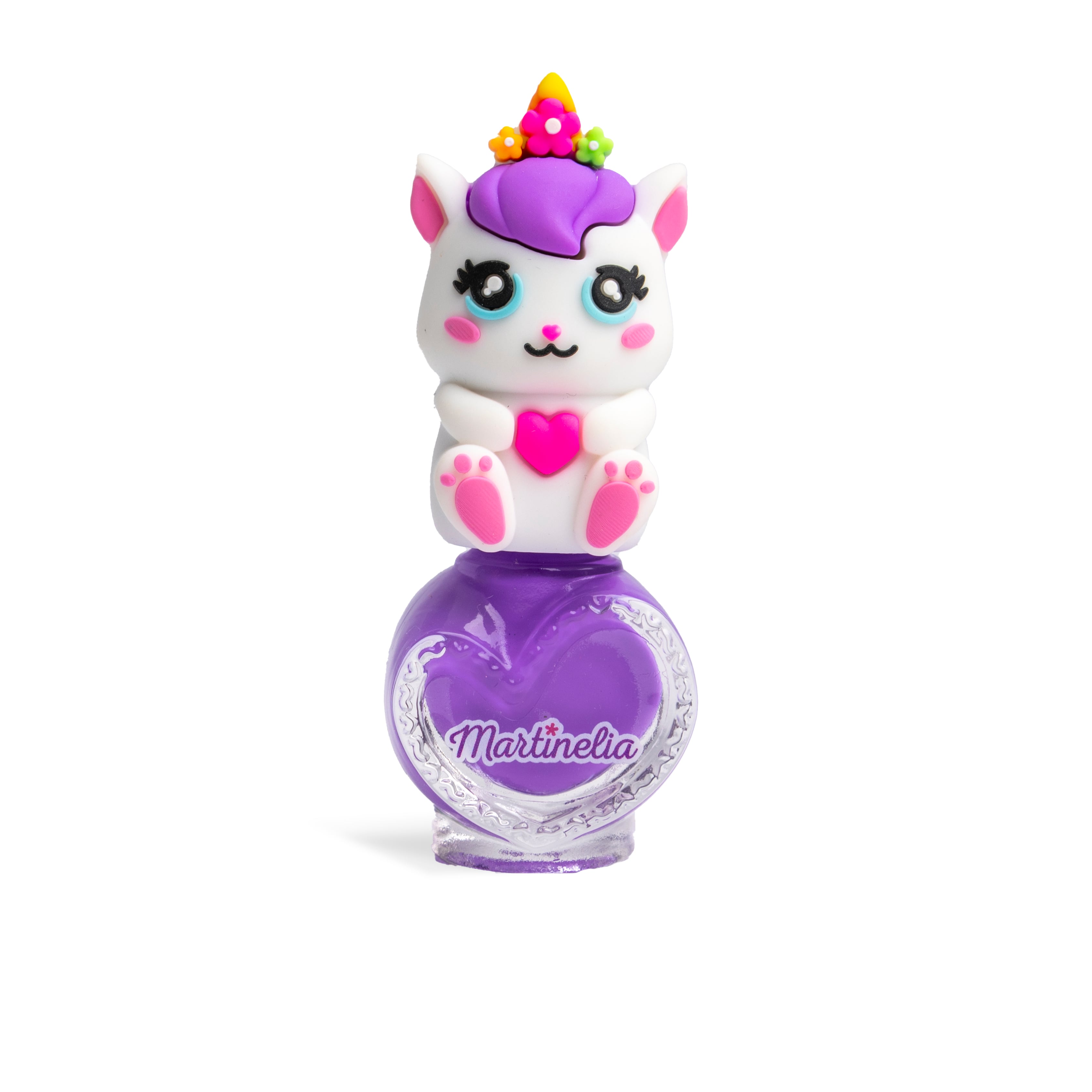 Martinelia Friendly Animals Kız Çocuk Su Bazlı Oje 5 ml - Mor
