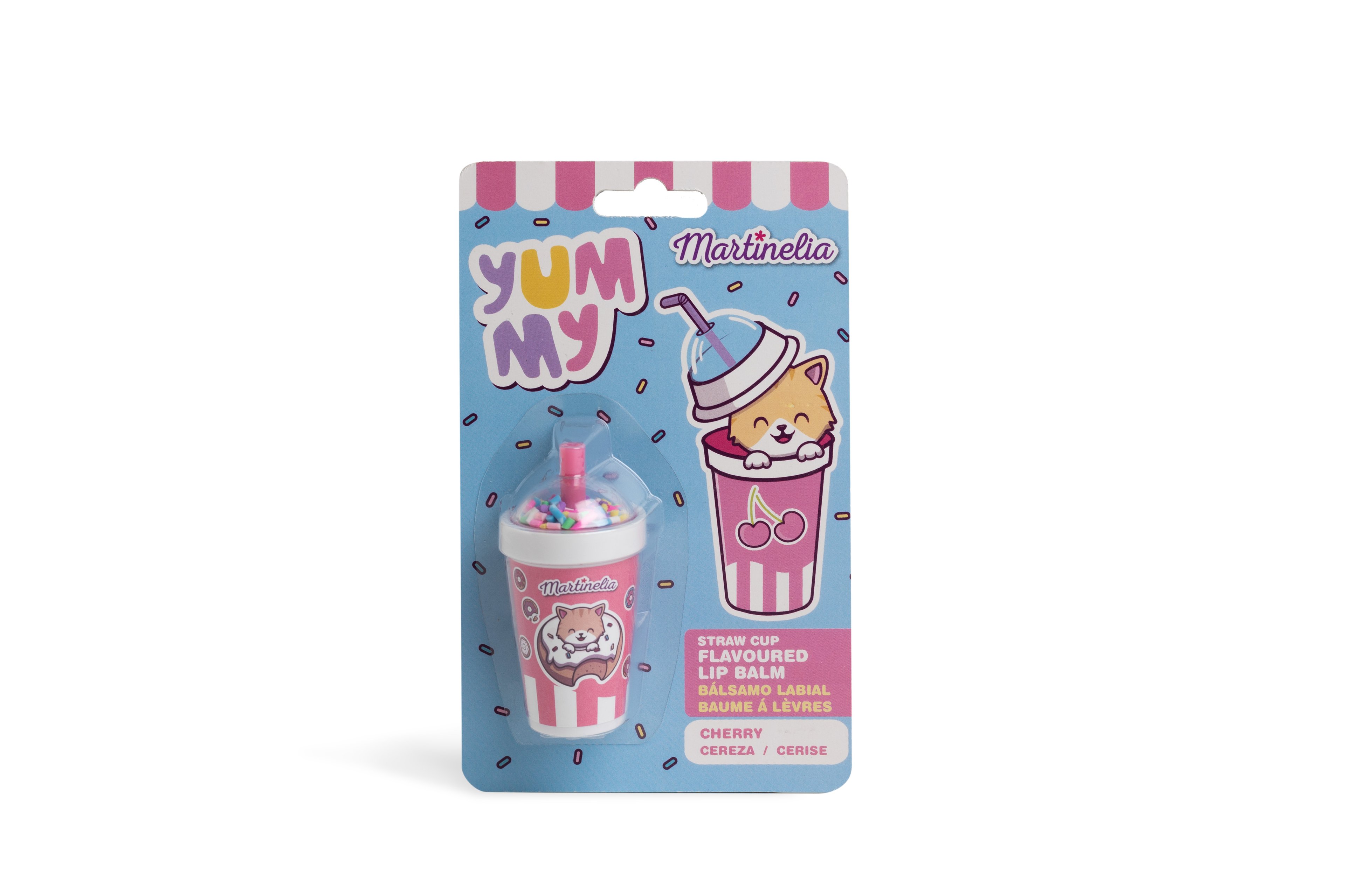 Martinelia Yummy Straw Cup Kız Çocuk Dudak Balmı (12 Adet)