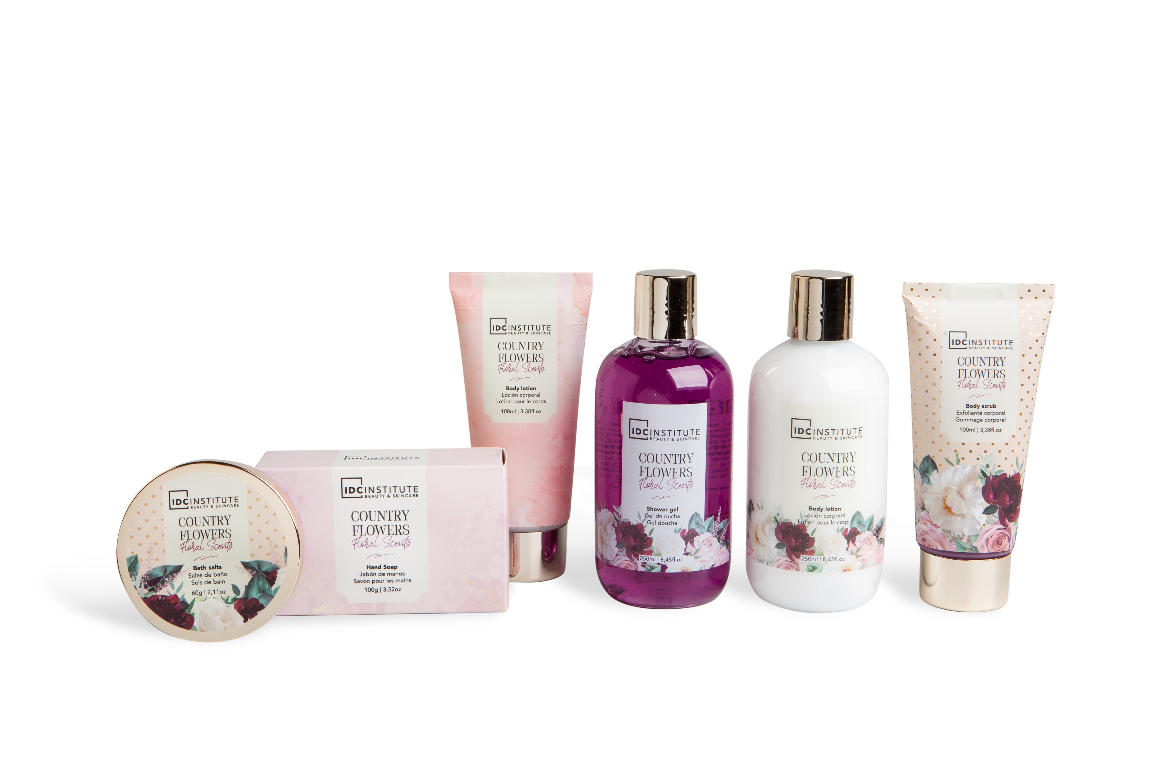 Idc Instıtuteıtute Country Flowers 6'lı Çantalı Banyo Seti (1 Adet)