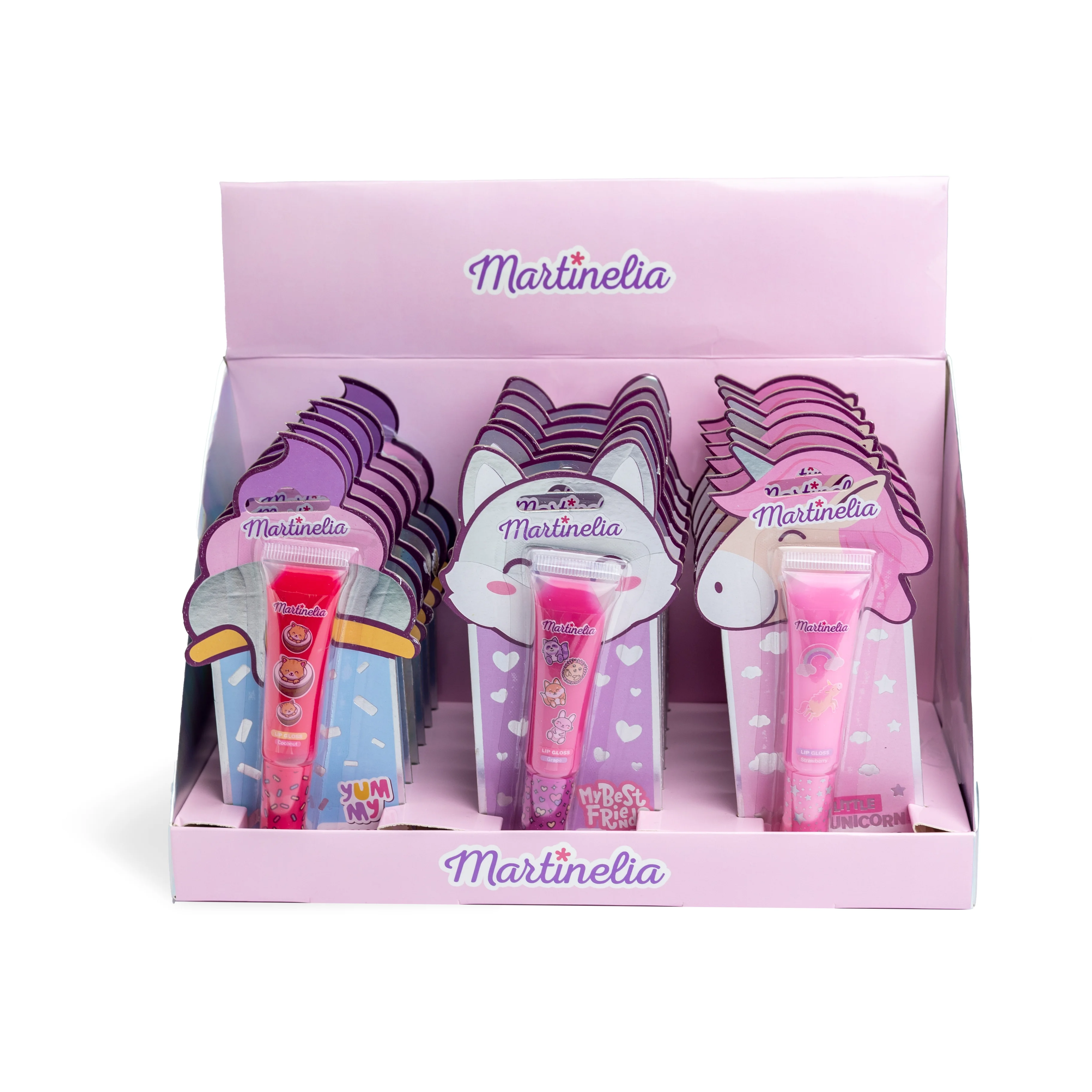 Martinelia World Blisters Kız Çocuk Dudak Parlatıcısı (18 Adet)